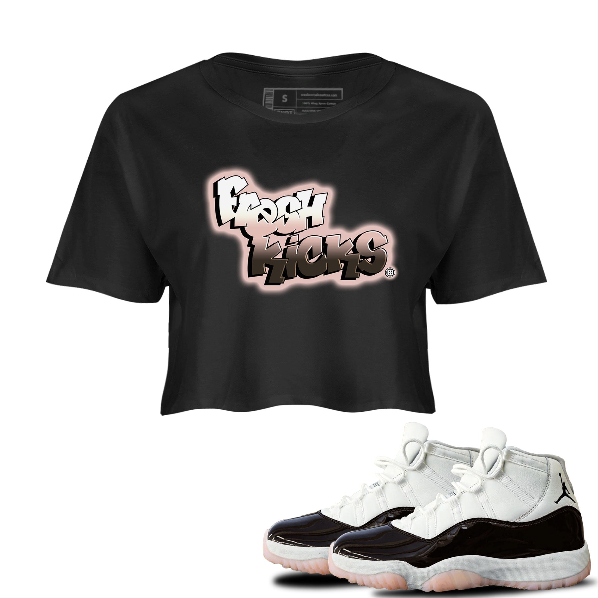 Fresh Kicks snkmatch Women's Top - Air Jordan 11 Neapolitan