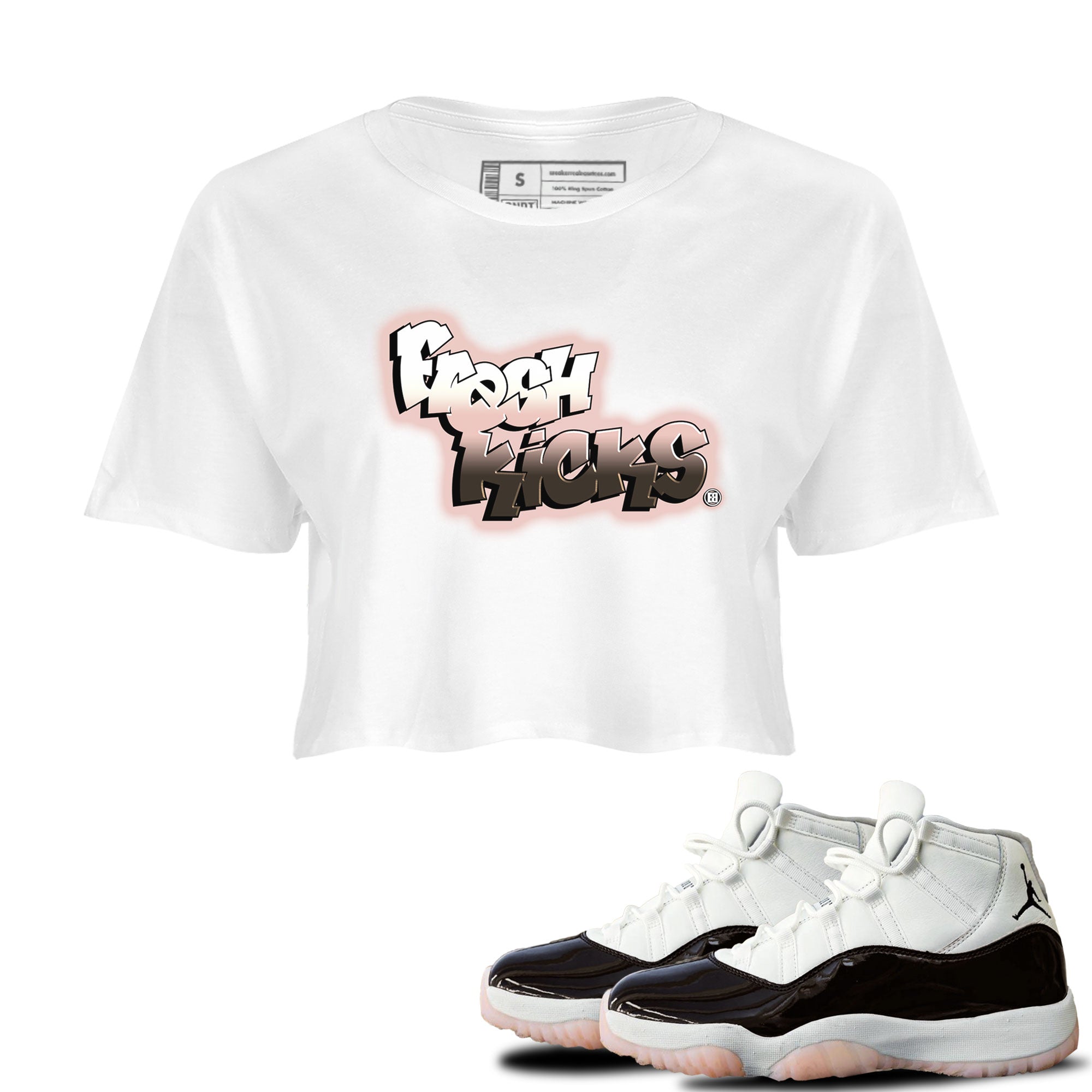 Fresh Kicks snkmatch Women's Top - Air Jordan 11 Neapolitan