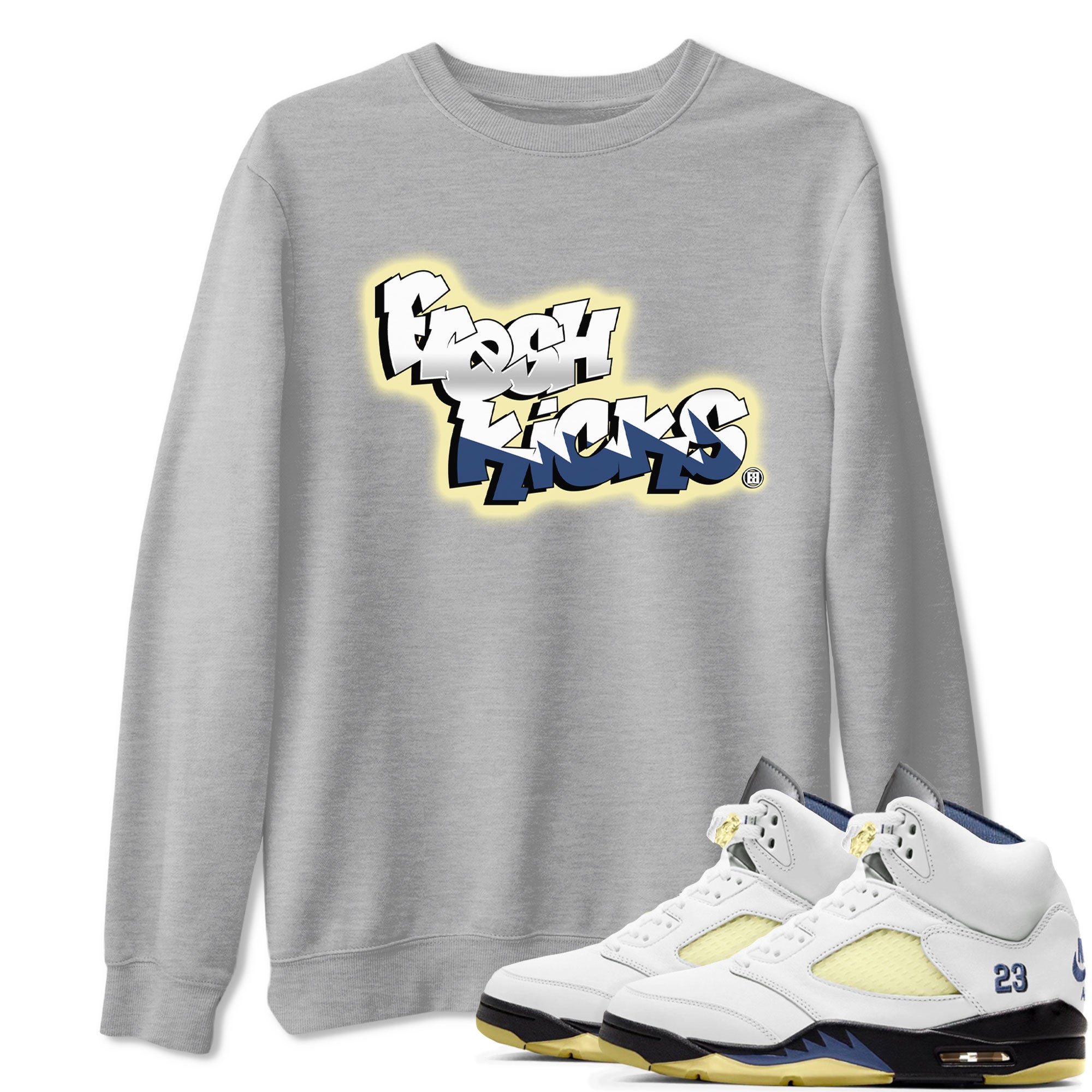 Fresh Kicks snkmatch Tee - Air Jordan 5 A Ma Maniere x Photon Dust