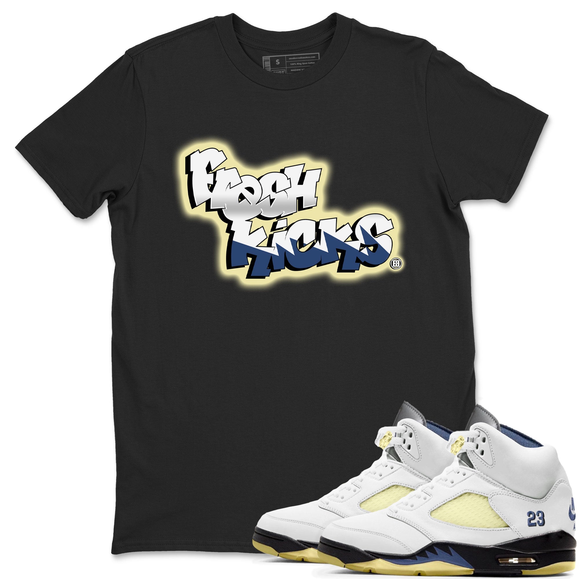 Fresh Kicks snkmatch Tee - Air Jordan 5 A Ma Maniere x Photon Dust