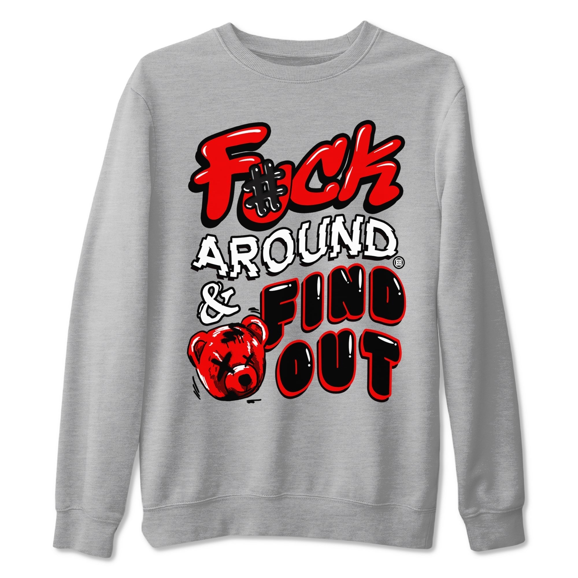 Fuck Around And Find Out snkmatch Tees - Air Jordan 1 Black Toe Reimagined