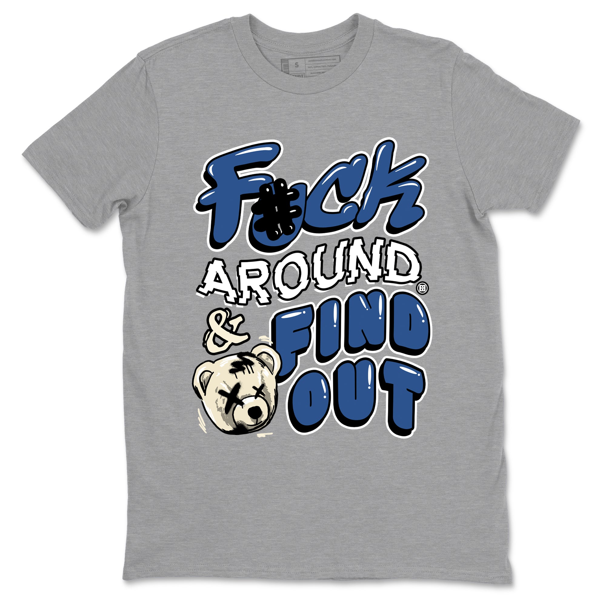 Fuck Around And Find Out snkmatch Tees - Air Jordan 3 A Ma Maniere x Diffused Blue