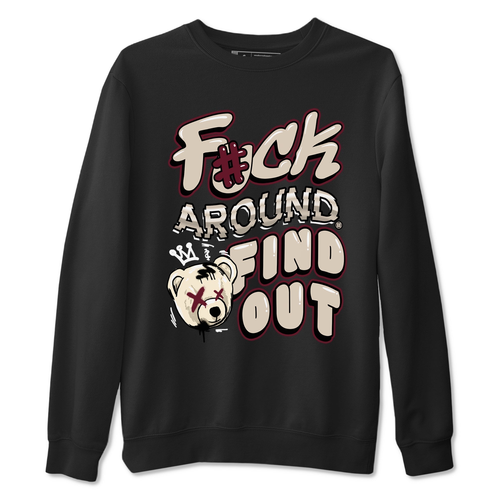 Fuck Around And Find Out snkmatch Tees - Air Jordan 4 A Ma Maniere x Fossil Stone