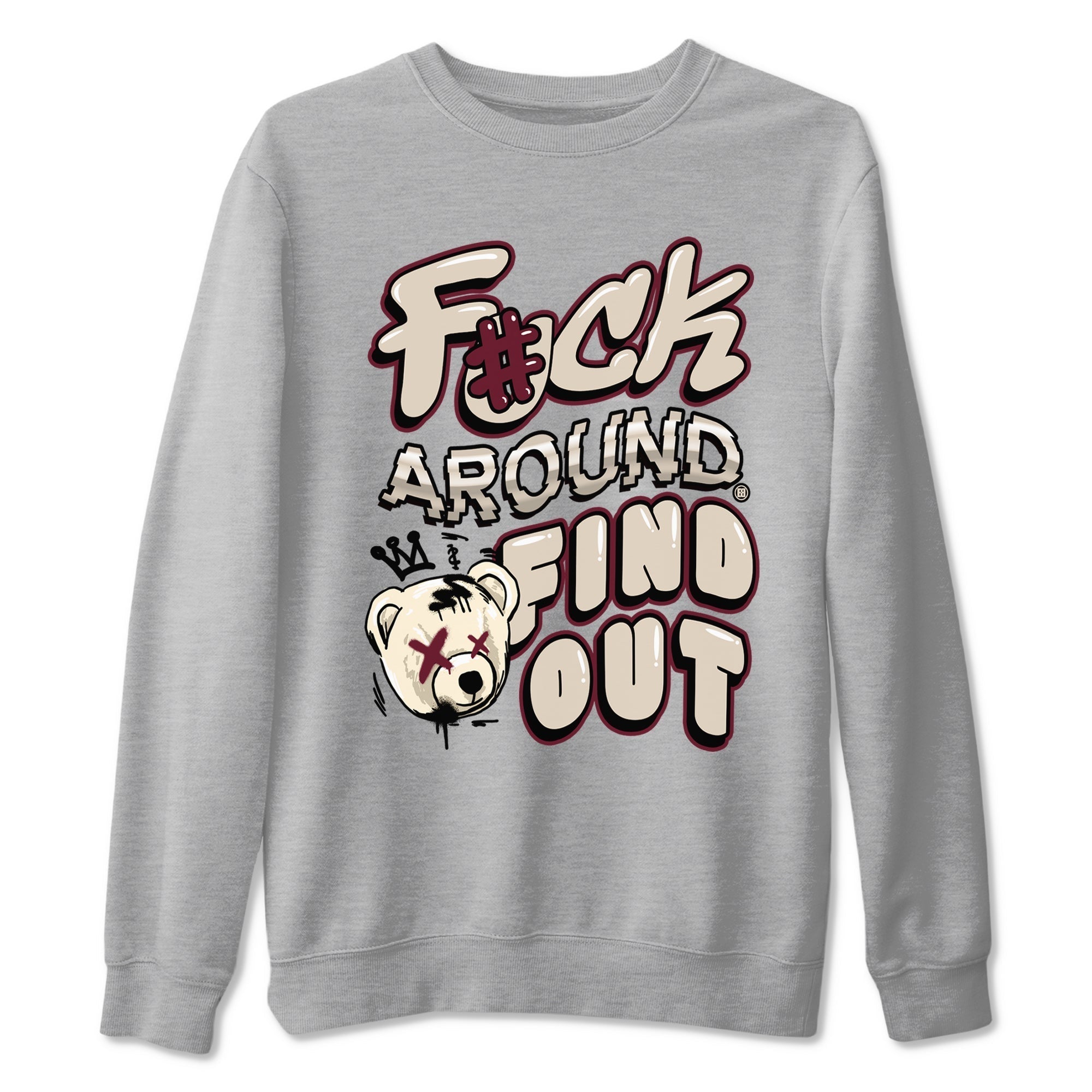 Fuck Around And Find Out snkmatch Tees - Air Jordan 4 A Ma Maniere x Fossil Stone