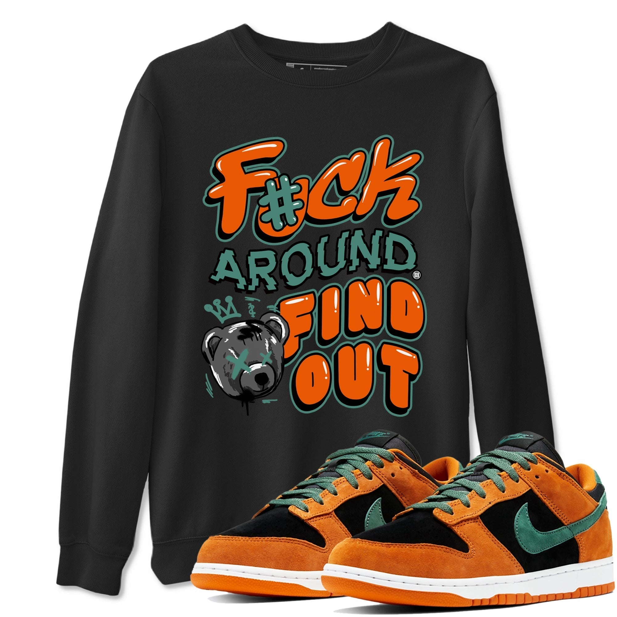 Fuck Around And Find Out snkmatch Tees - Dunk Ceramic