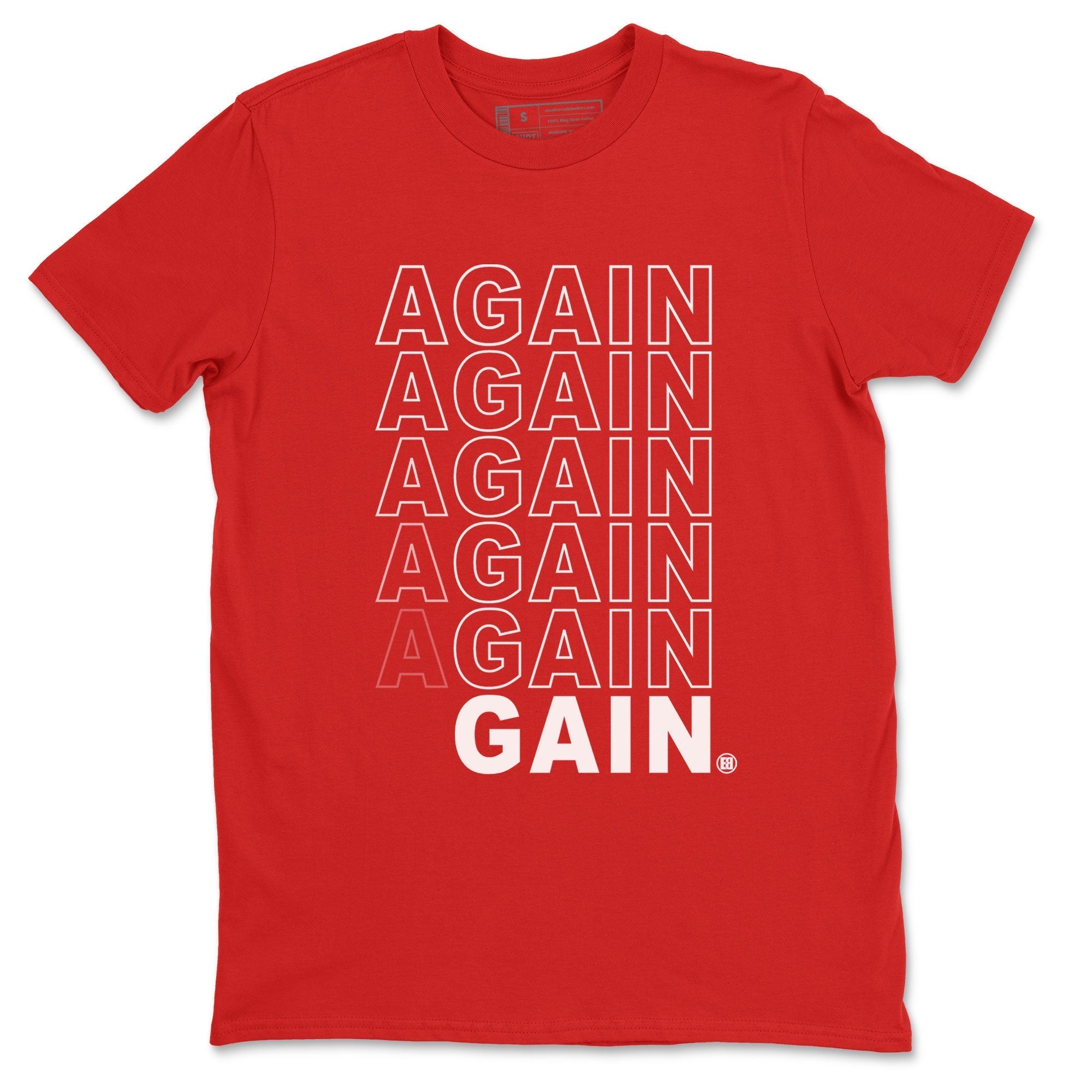 Again Gain snkmatch Tee - Air Jordan 1 University Red