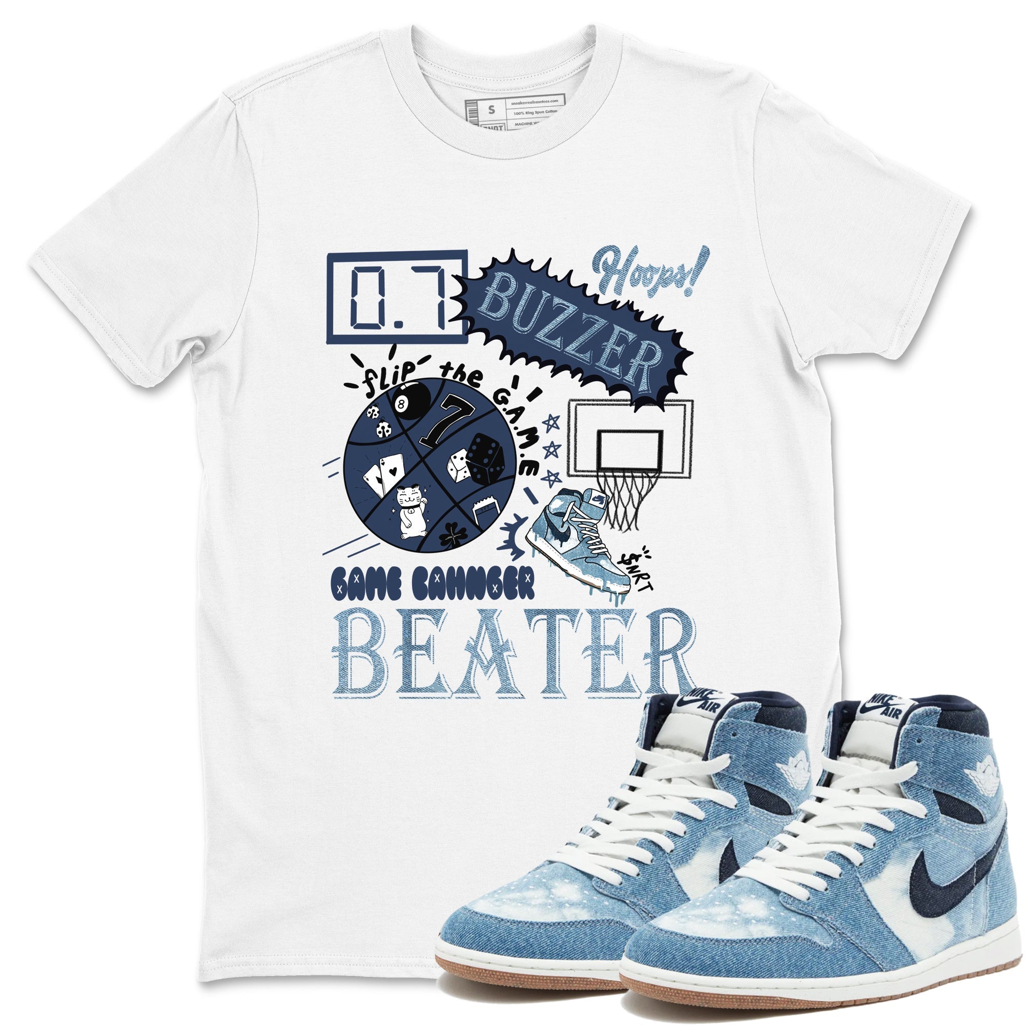 Game Changer snkmatch Tees - Air Jordan 1 Denim 2024