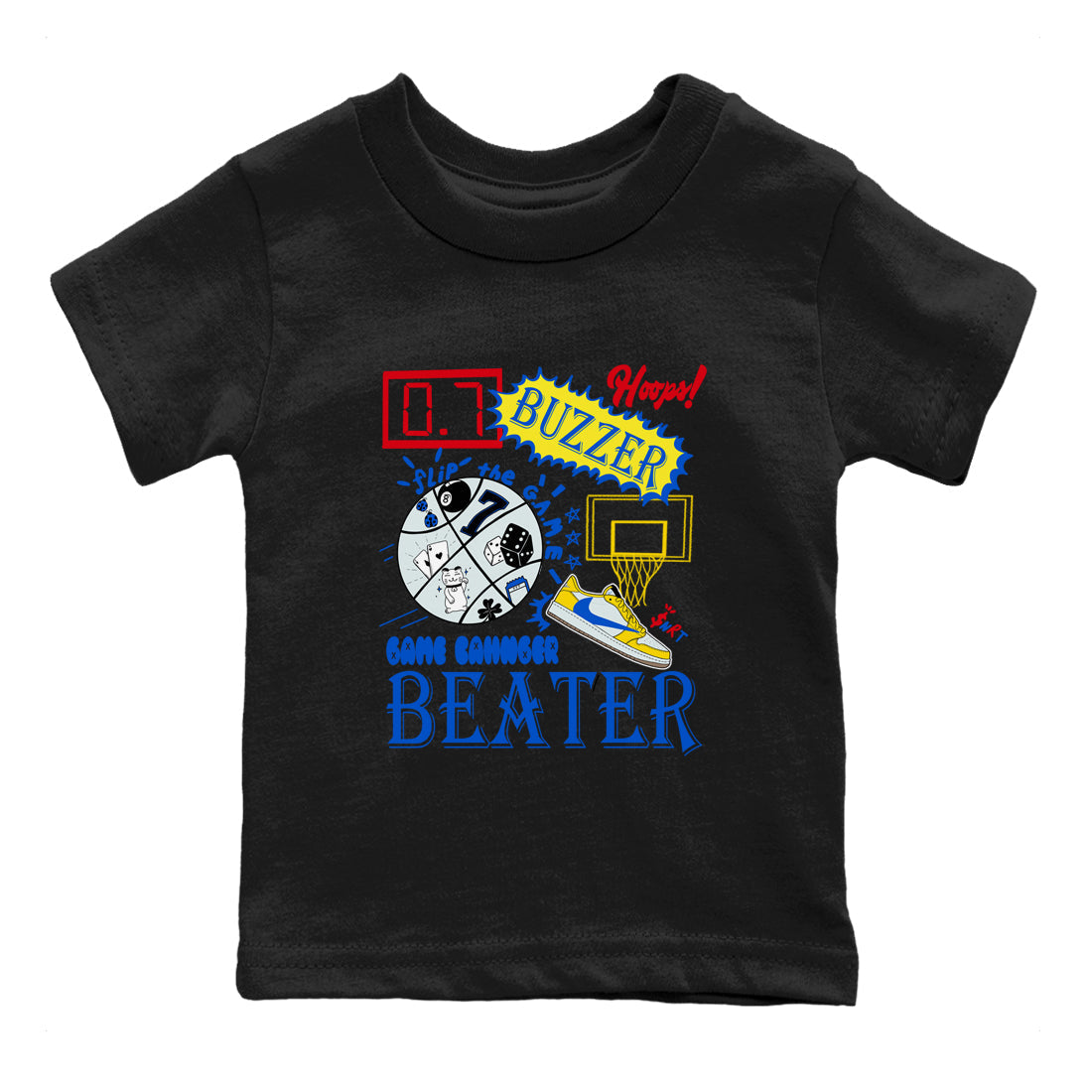 Game Changer snkmatch Tees Kids - Air Jordan 1 Travis Scott Canary