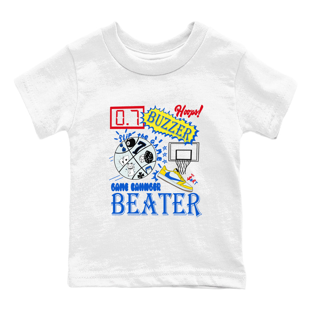 Game Changer snkmatch Tees Kids - Air Jordan 1 Travis Scott Canary