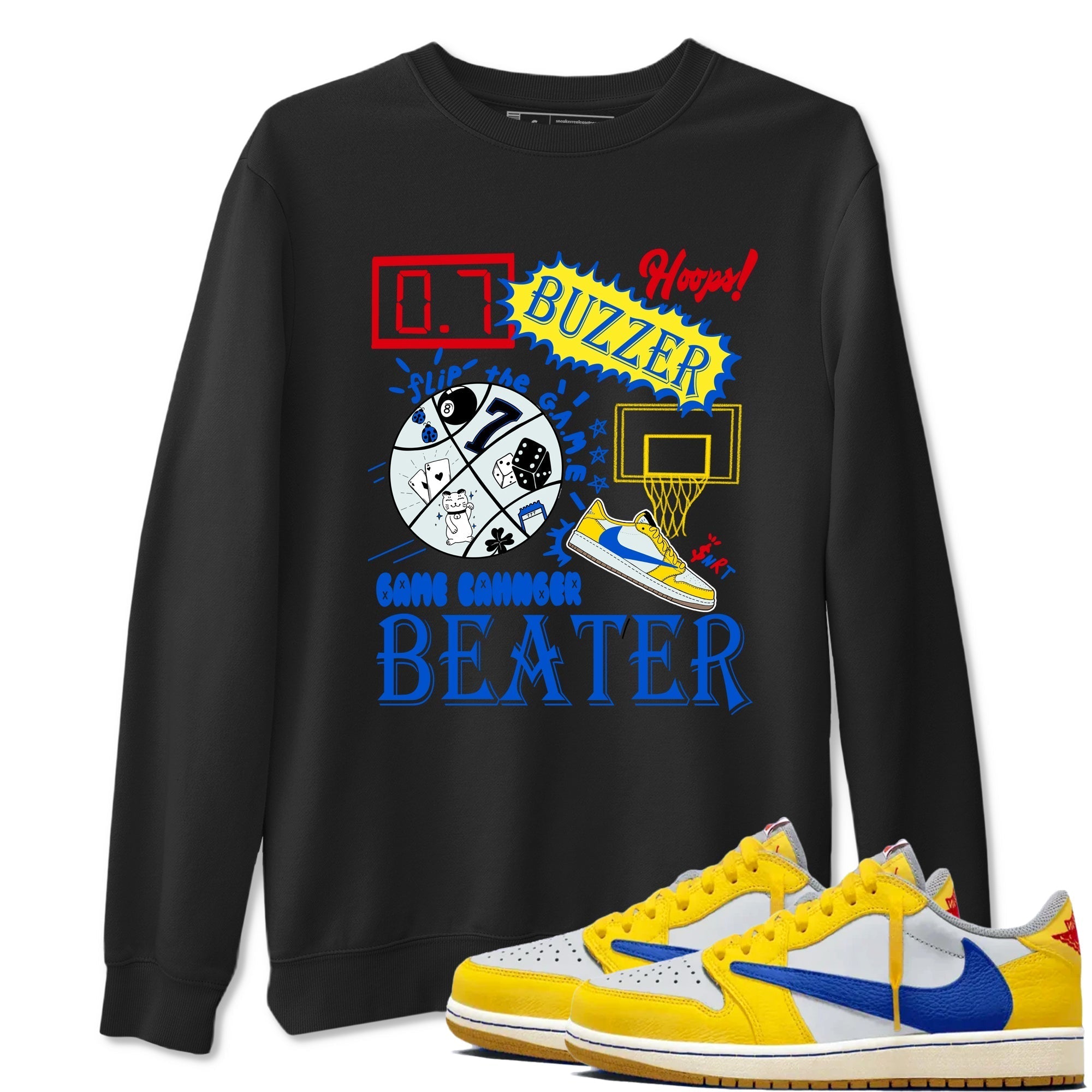 Game Changer snkmatch Tees - Air Jordan 1 Travis Scott Canary