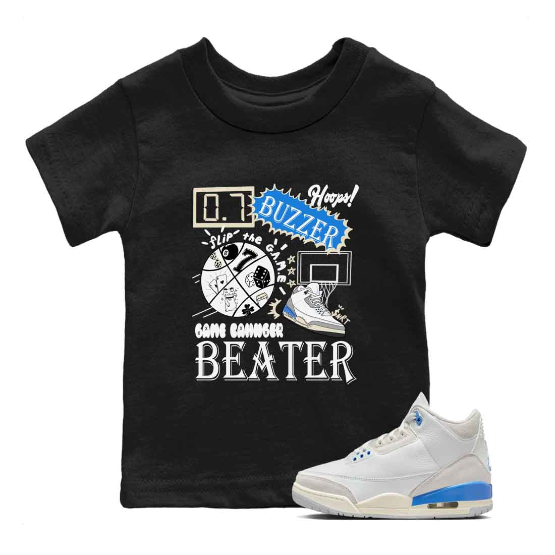 Game Changer snkmatch Tees Kids - Air Jordan 3 Lucky Shorts