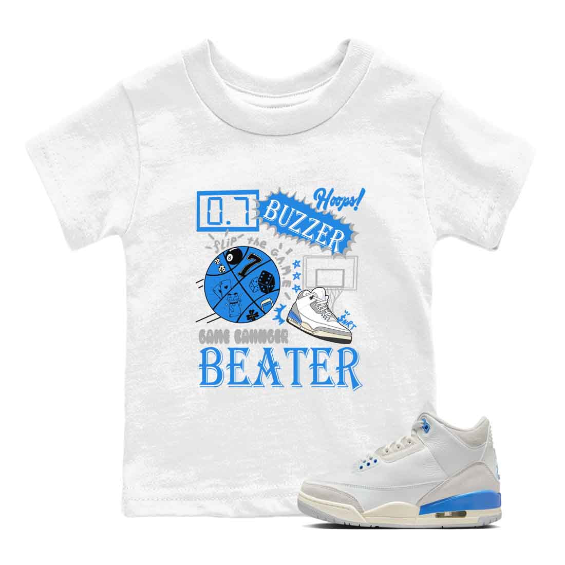 Game Changer snkmatch Tees Kids - Air Jordan 3 Lucky Shorts