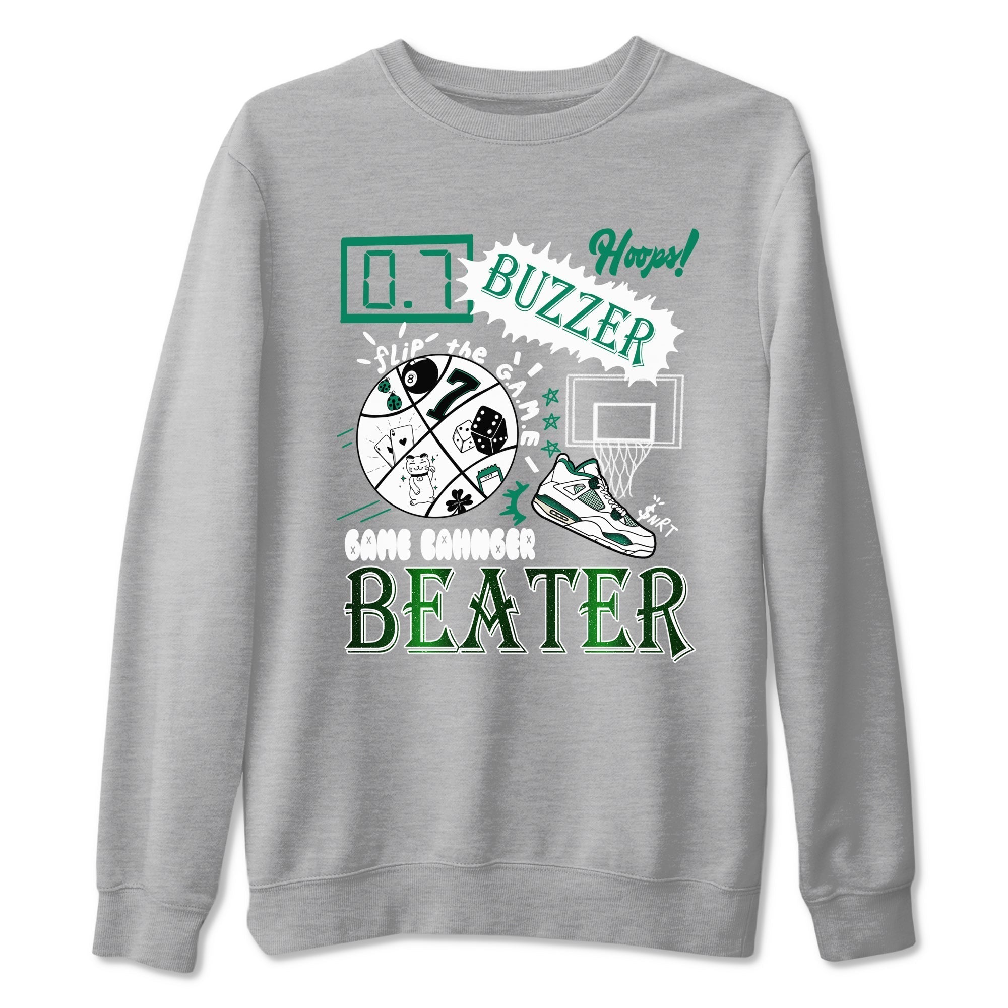Game Changer snkmatch Tees - Air Jordan 4 Oxidized Green