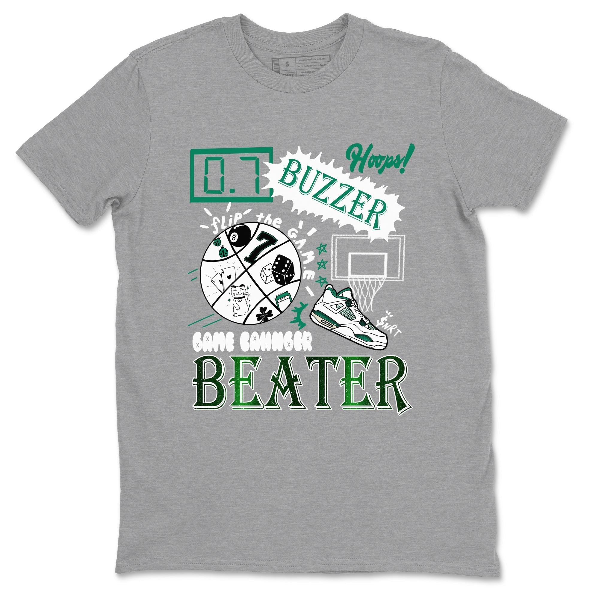 Game Changer snkmatch Tees - Air Jordan 4 Oxidized Green