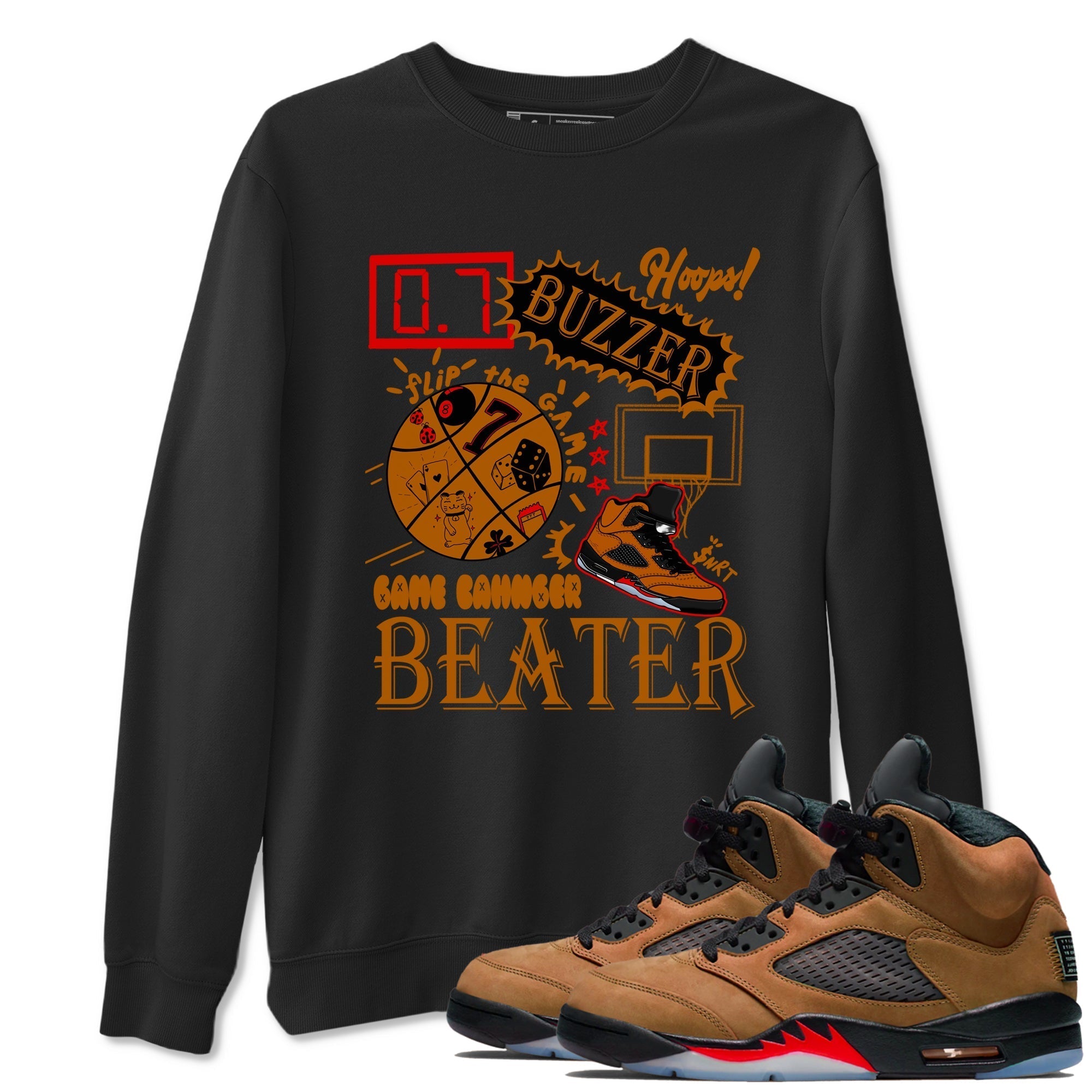 Game Changer snkmatch Tees - Air Jordan 5 Archaeo Brown