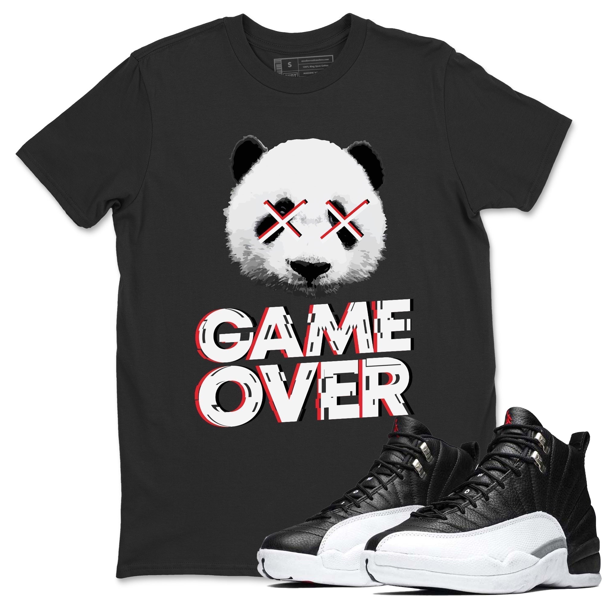 Game Over Unisex Tops - Air Jordan 12 Playoffs