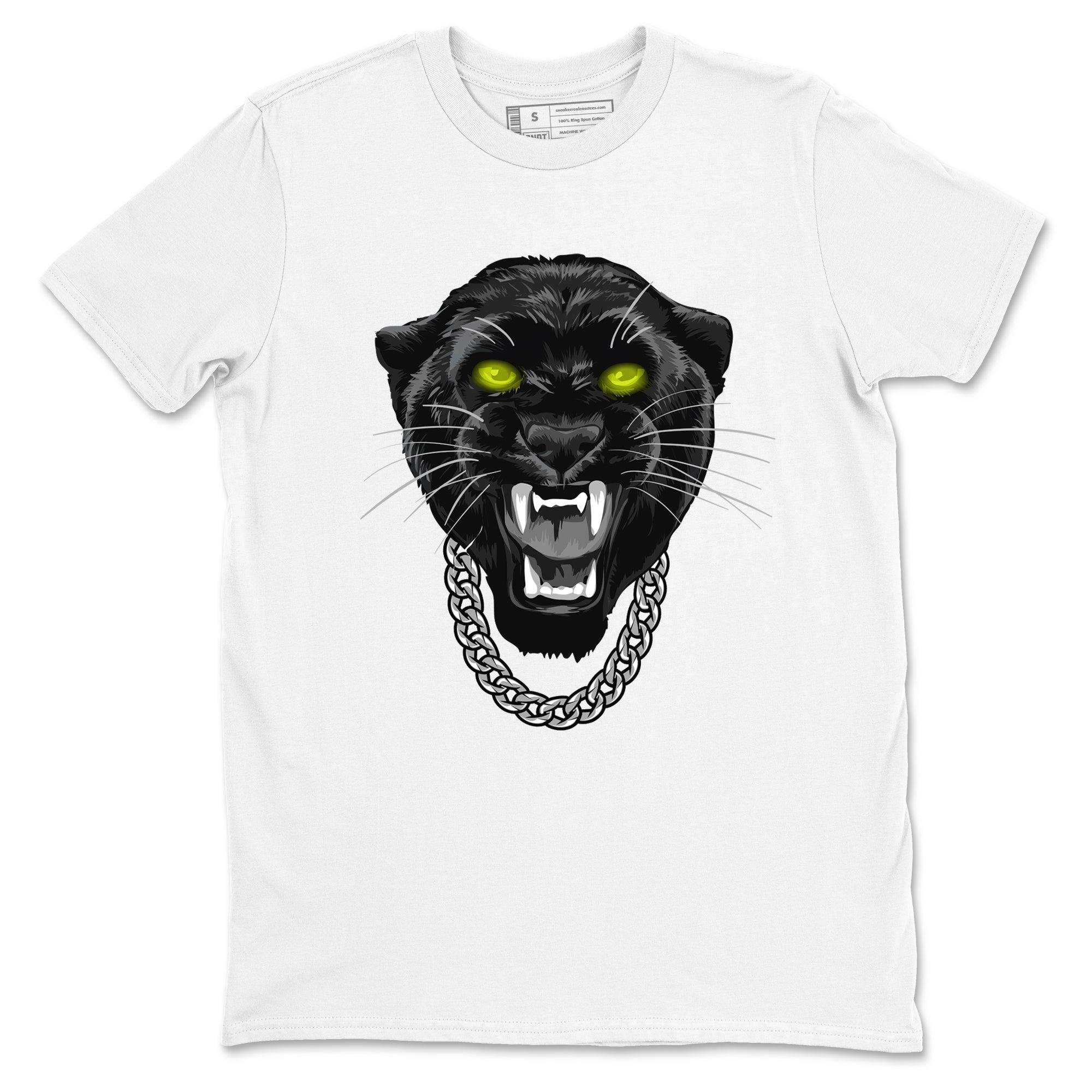 Gangster Black Cat snkmatch Tees - Air Foamposite One Black Volt