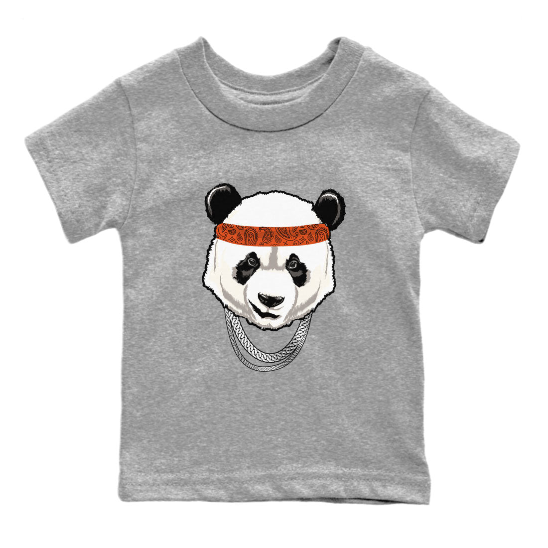 Gangster Panda snkmatch Tee Kids - Dunk Red Panda