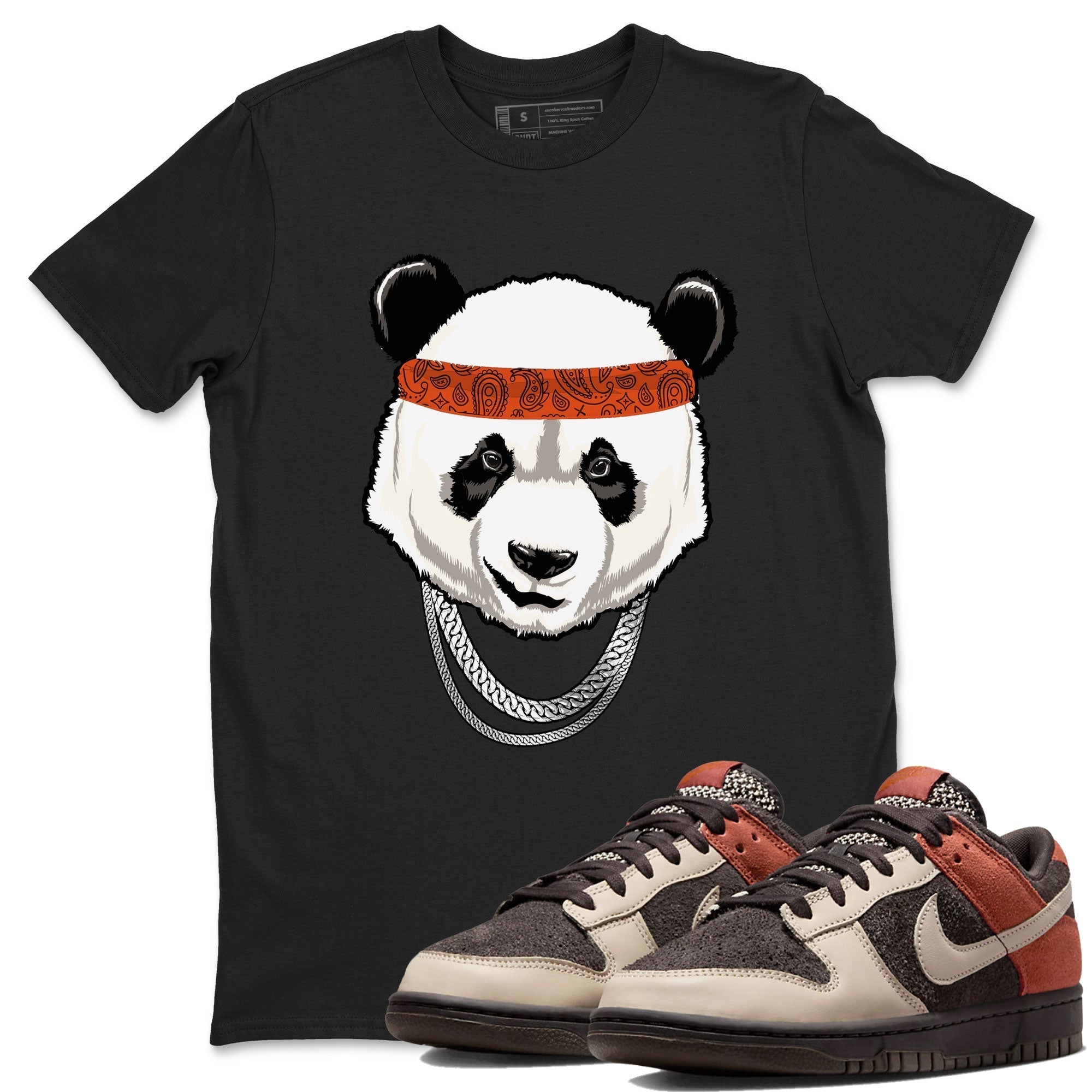 Gangster Panda snkmatch Tee - Dunk Red Panda