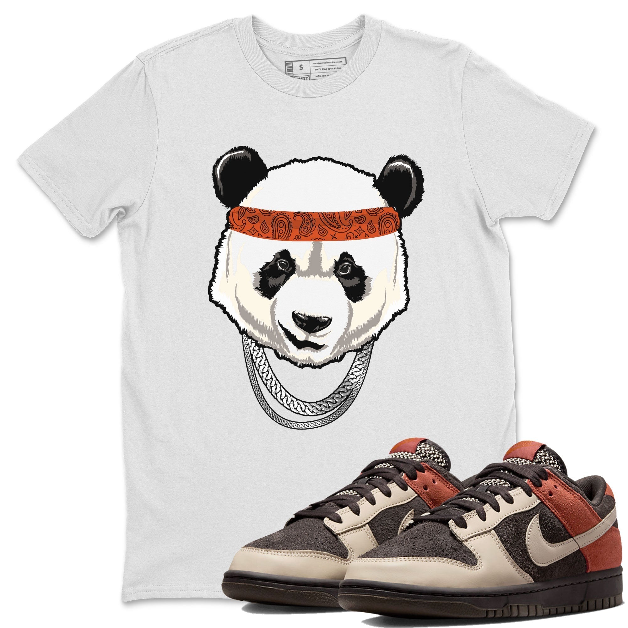 Gangster Panda snkmatch Tee - Dunk Red Panda
