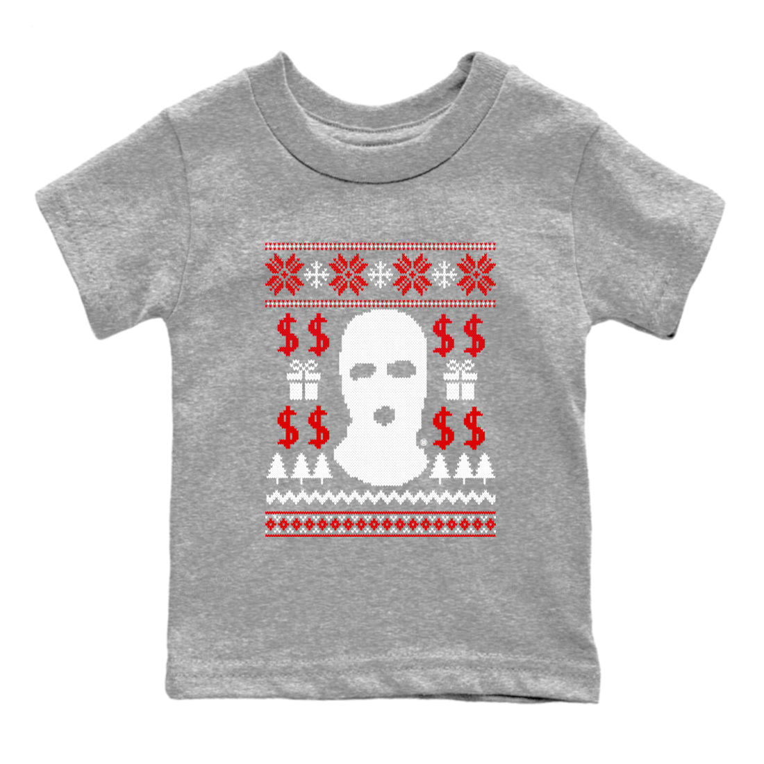 Gangster Ugly Sweater snkmatch Tees Kids - Air Jordan 1 Black Toe Reimagined