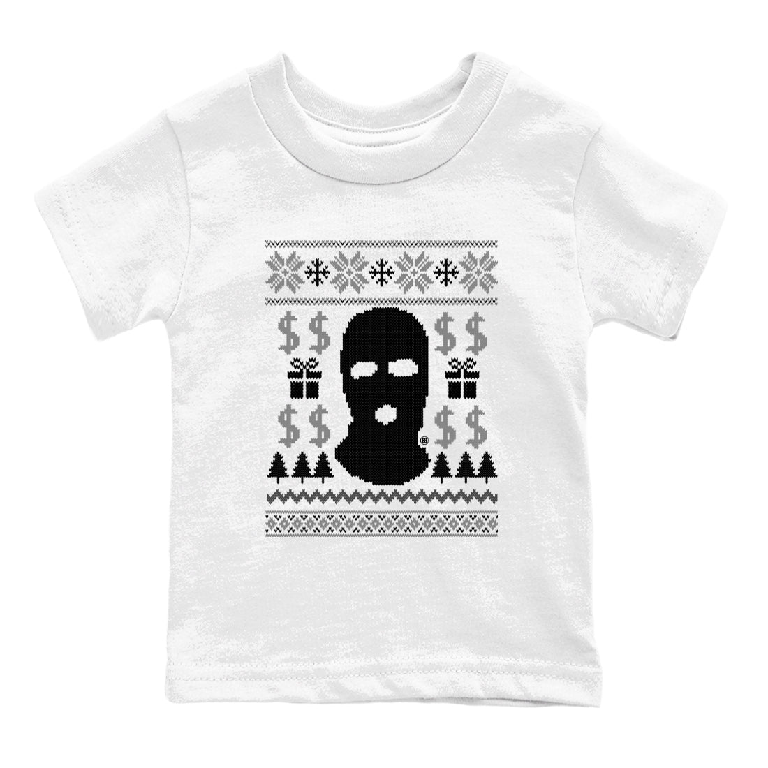 Gangster Ugly Sweater snkmatch Tees Kids - Air Jordan 4 Wet Cement