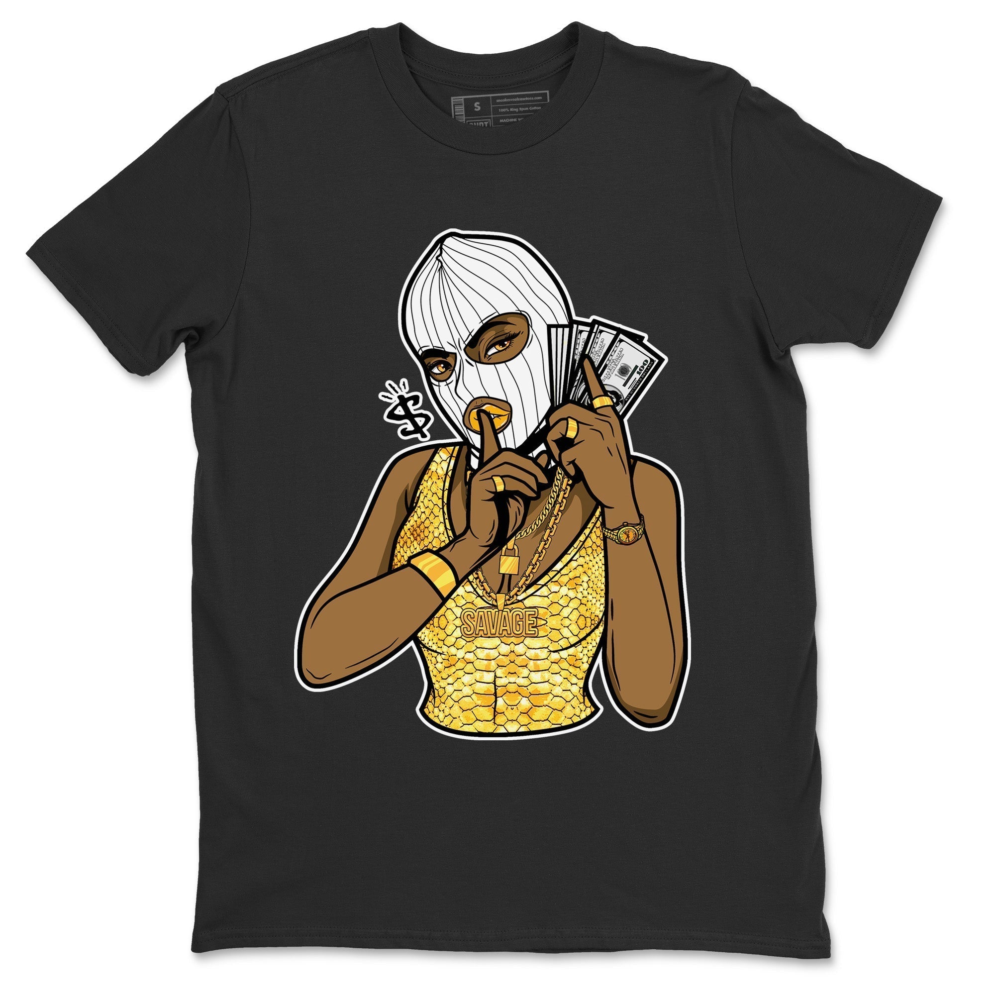 Gangster Women Unisex Tops - Air Jordan 11 Yellow Python