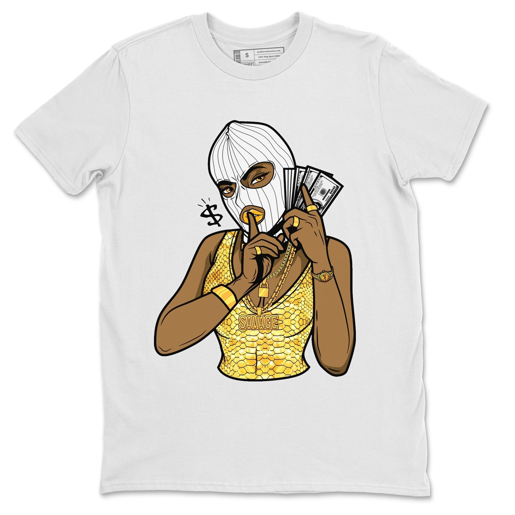 Gangster Women Unisex Tops - Air Jordan 11 Yellow Python