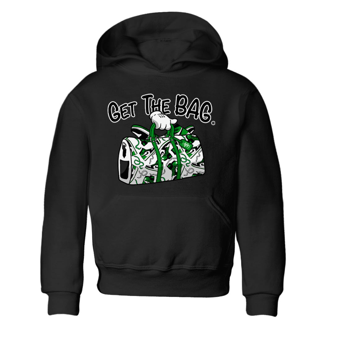 Get The Bag Kids Tops - Air Jordan 1 Celtics