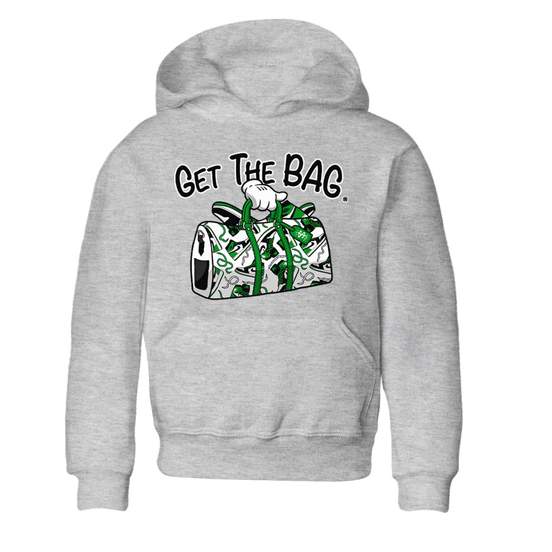 Get The Bag Kids Tops - Air Jordan 1 Celtics