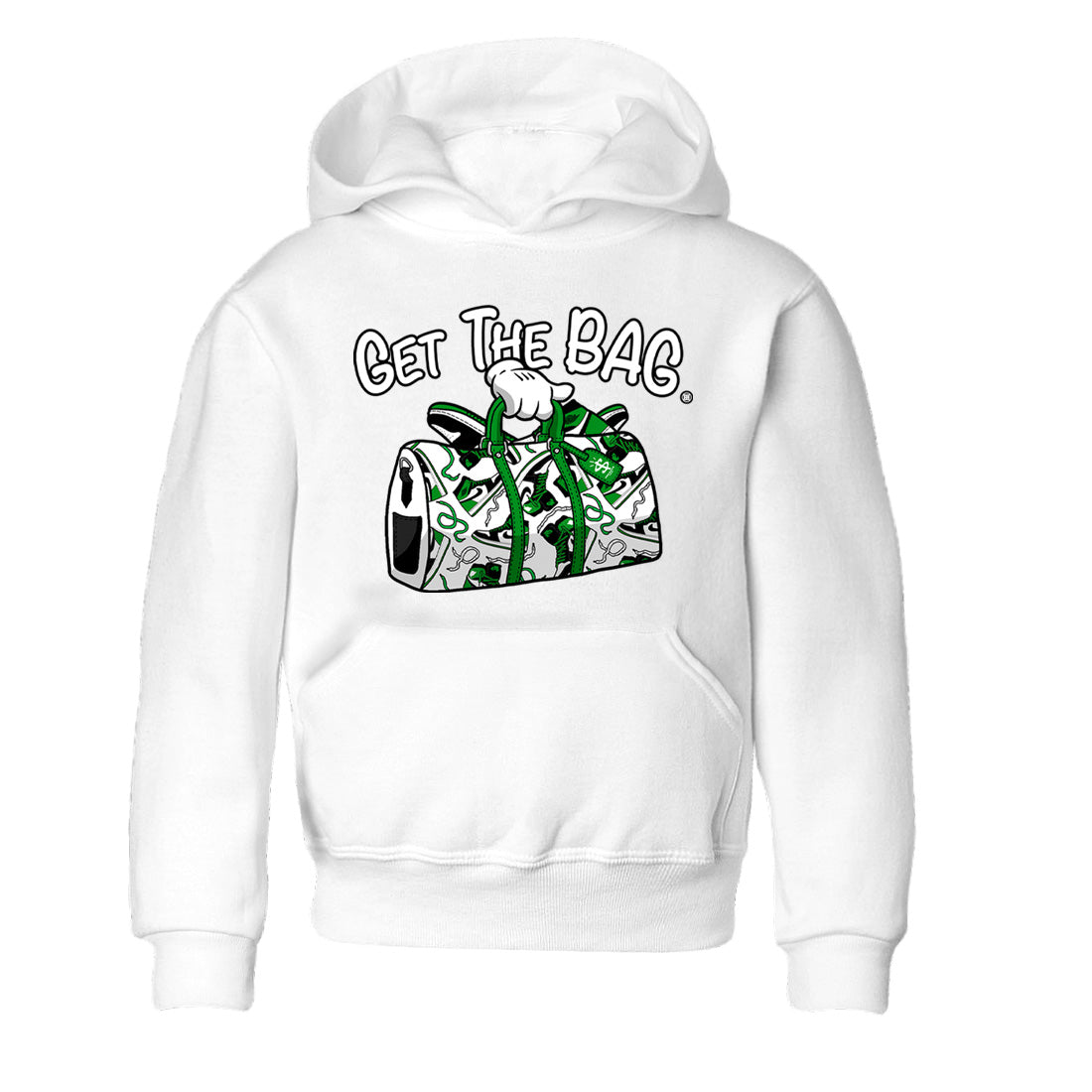 Get The Bag Kids Tops - Air Jordan 1 Celtics
