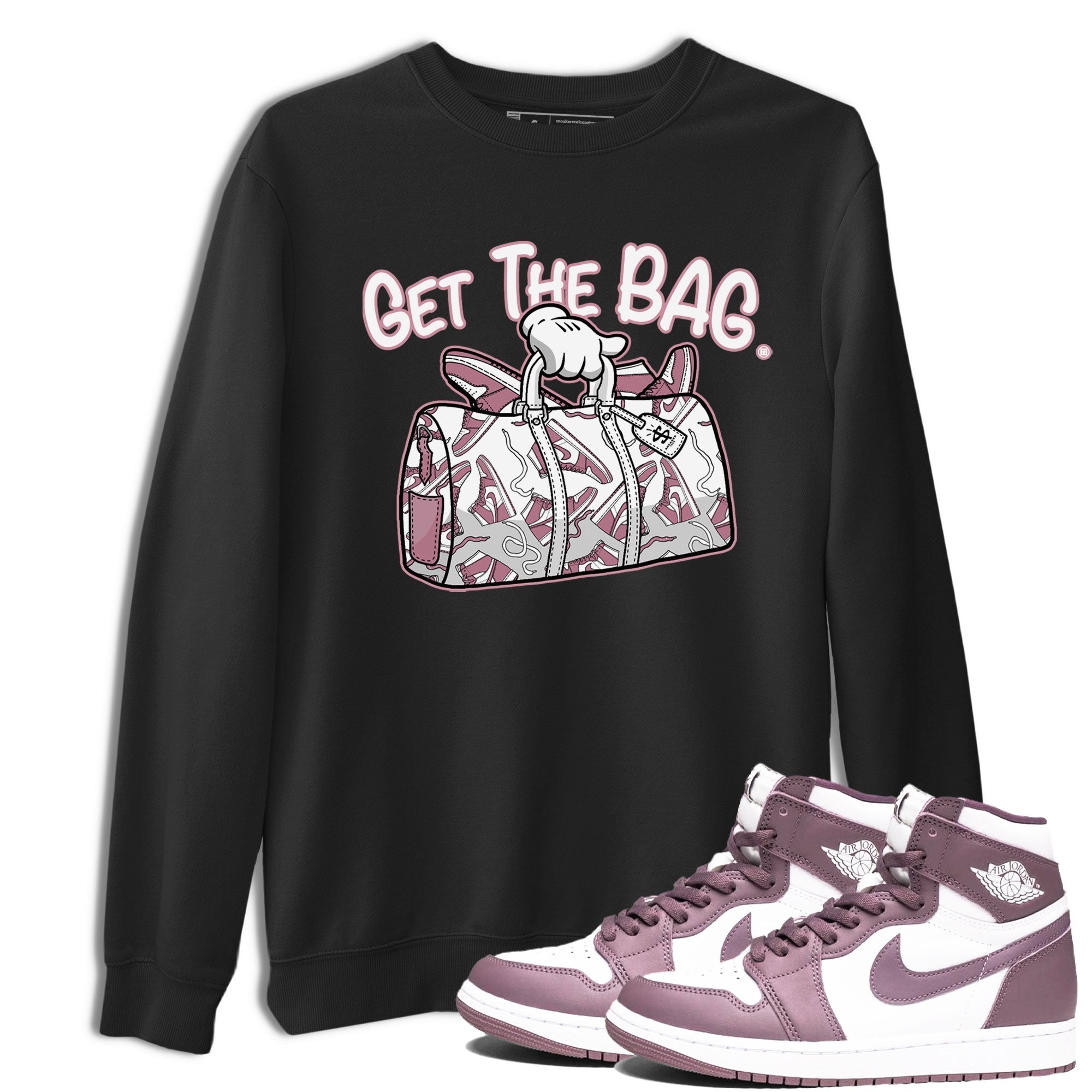 Get The Bag snkmatch Tee - Air Jordan 1 Mauve