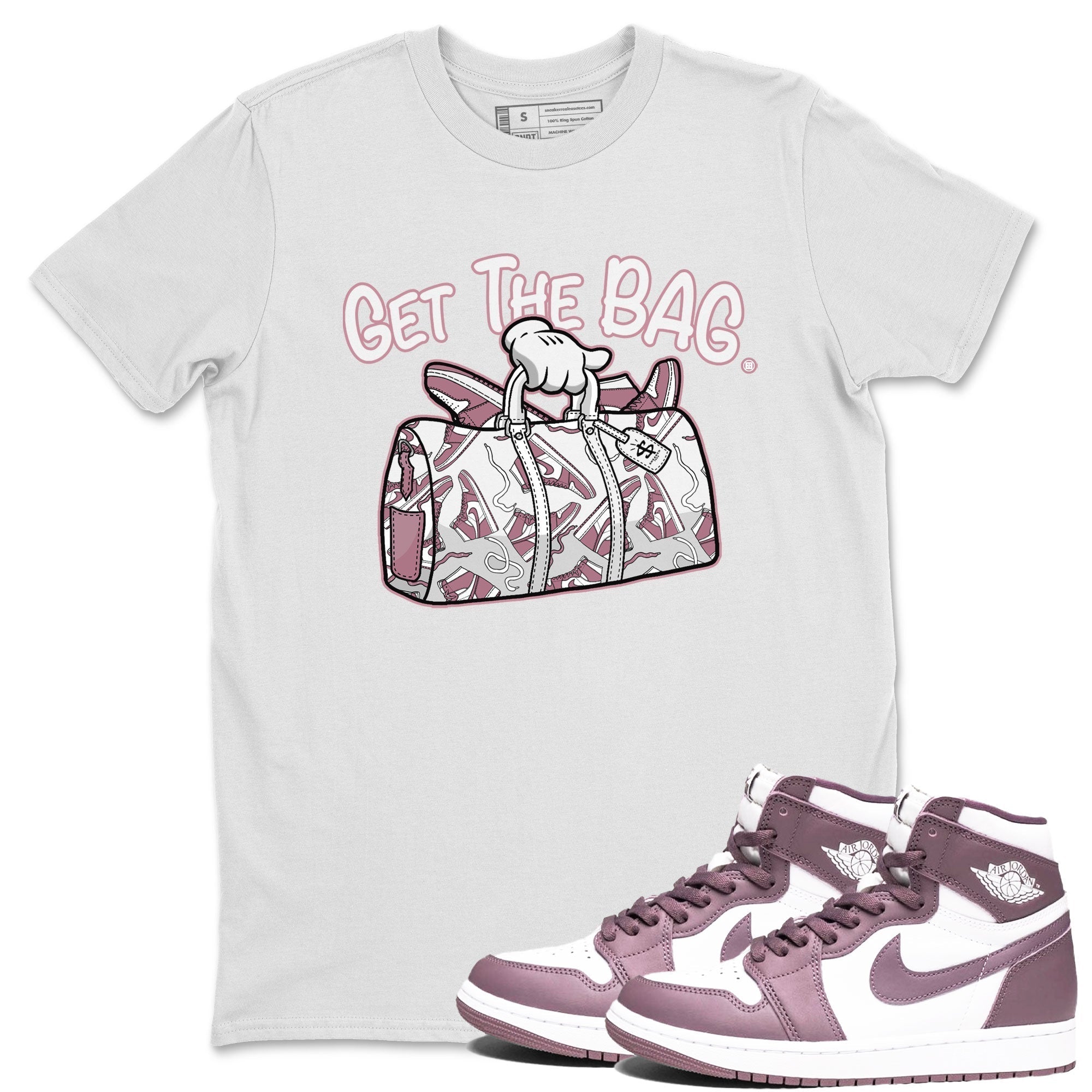 Get The Bag snkmatch Tee - Air Jordan 1 Mauve