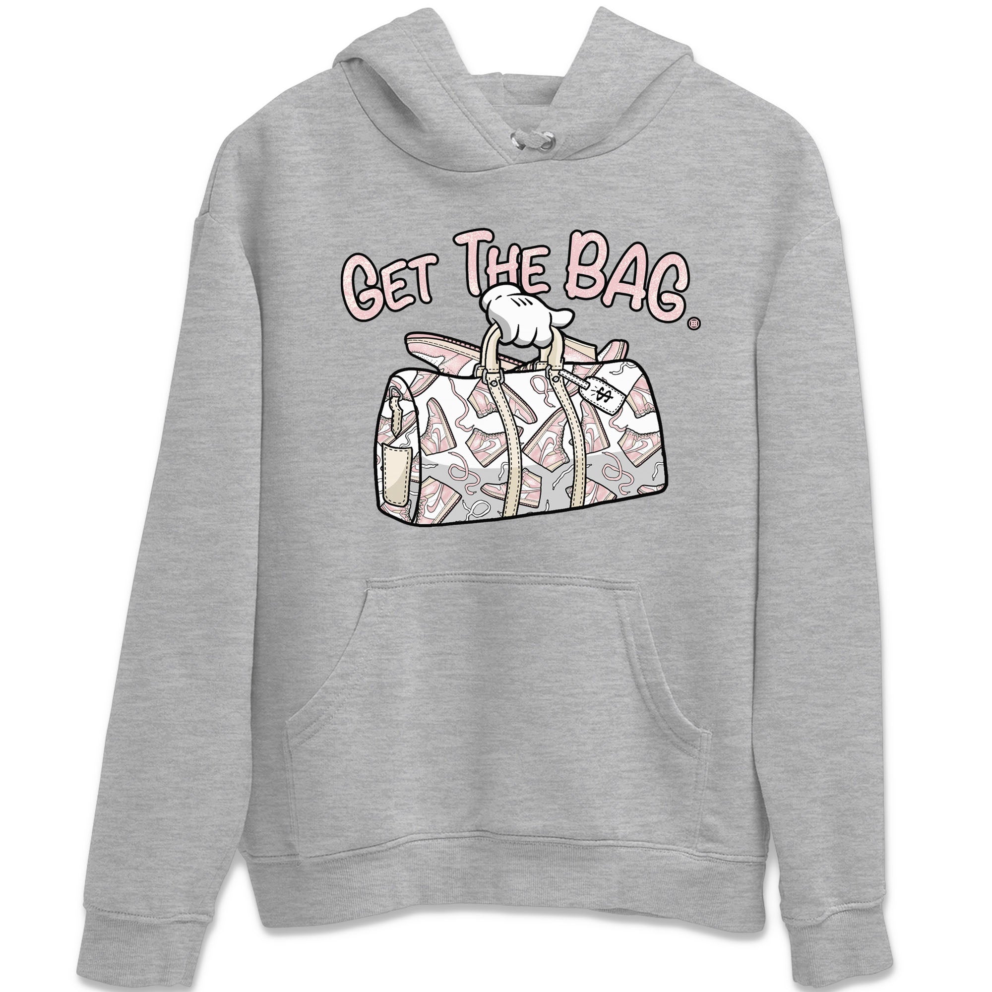 Get The Bag Unisex Tops - Air Jordan 1 Washed Pink