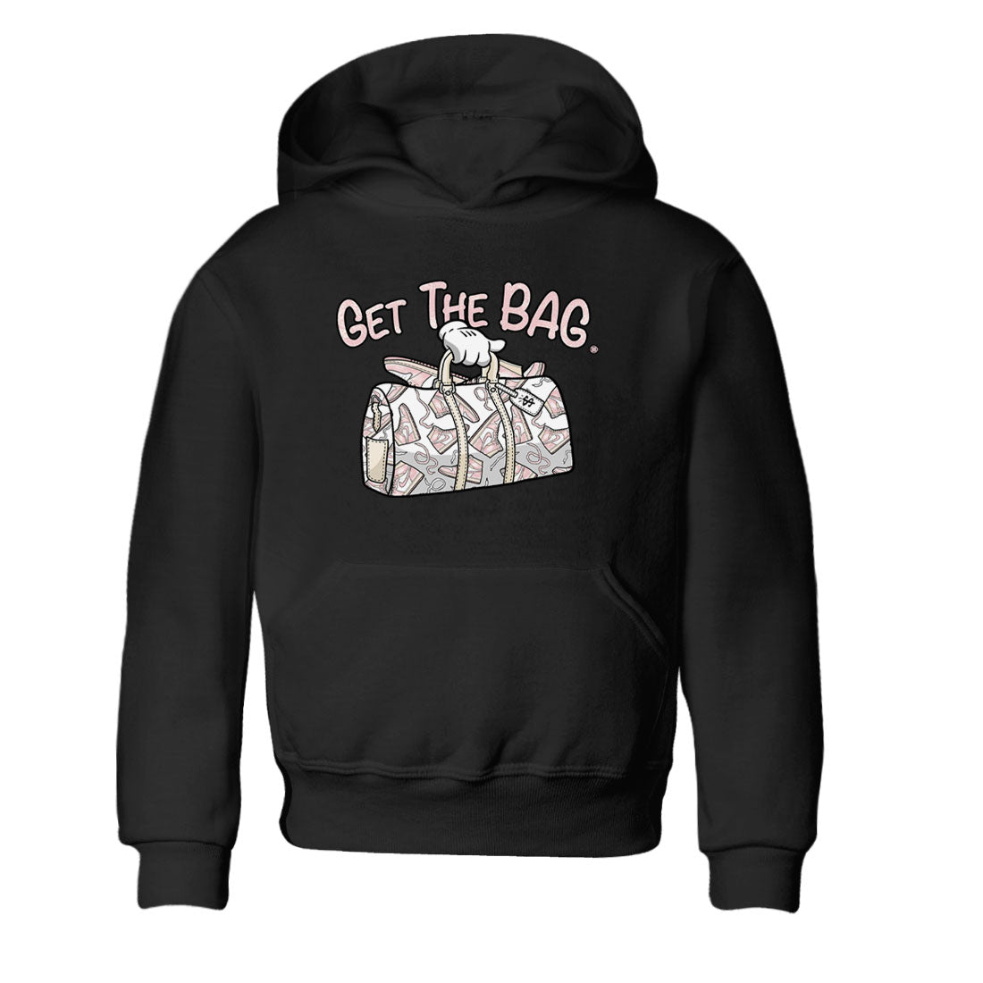 Get The Bag Kids Tops - Air Jordan 1 Washed Pink