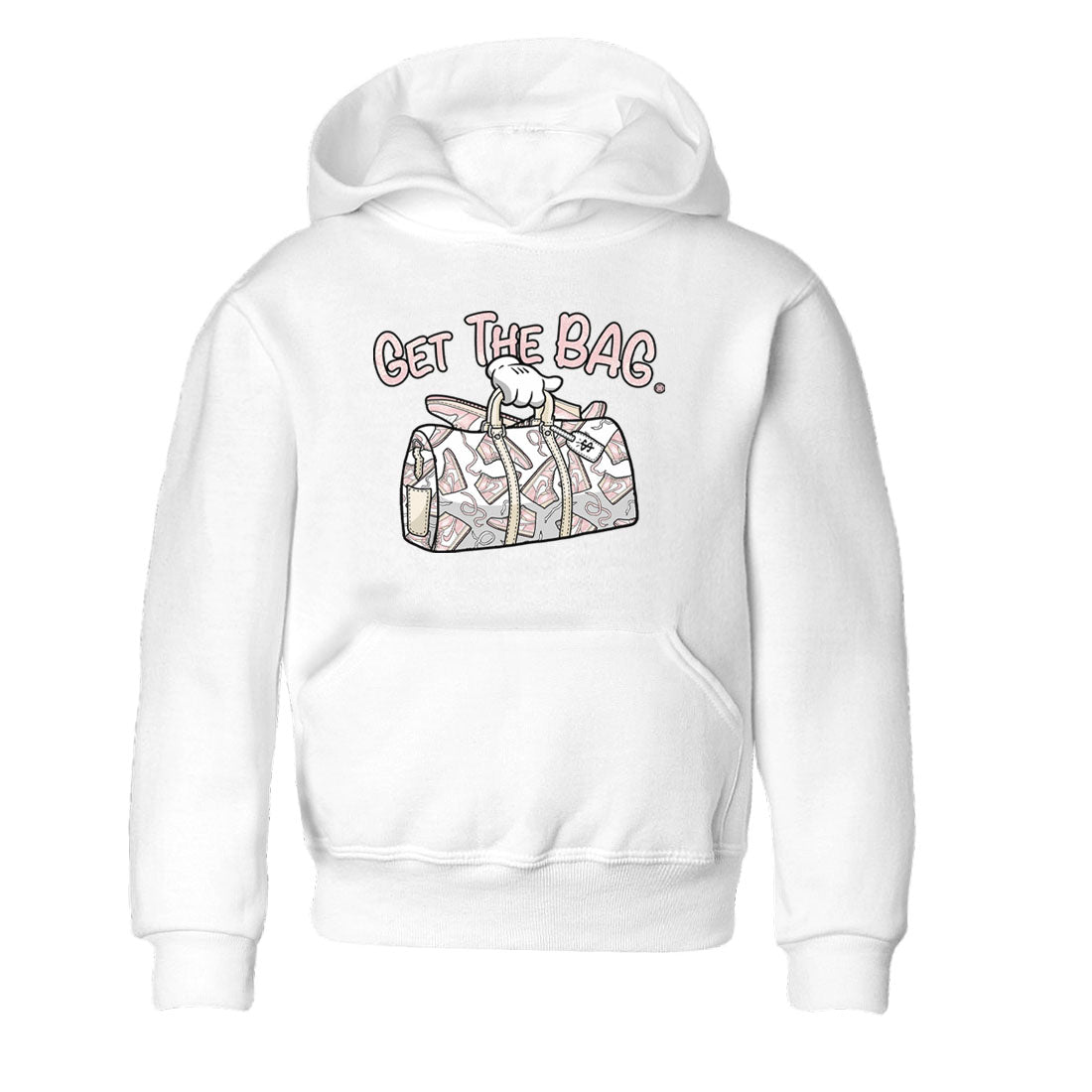 Get The Bag Kids Tops - Air Jordan 1 Washed Pink