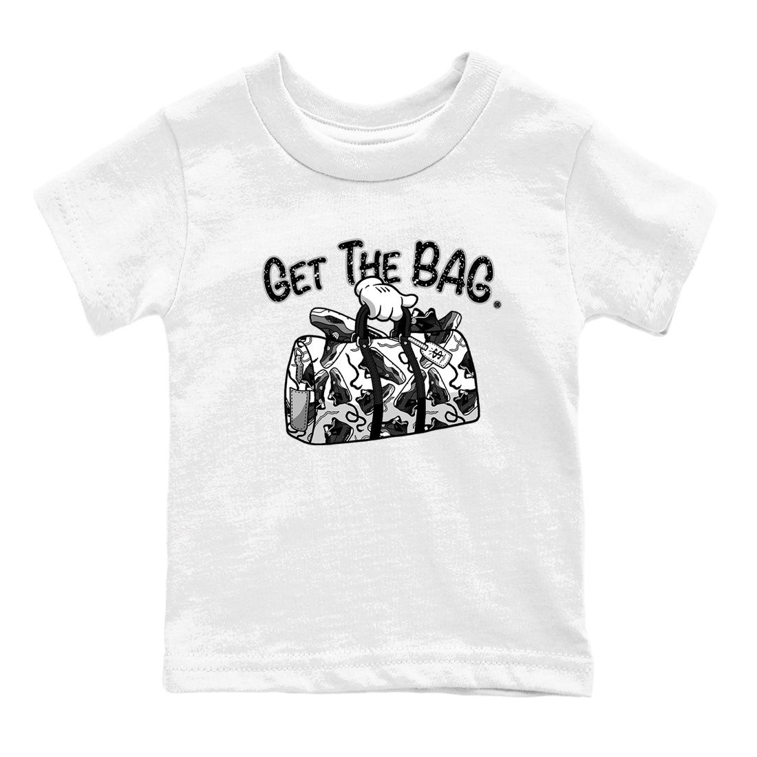 Get The Bag snkmatch Tees Kids - Air Jordan 4 Fear