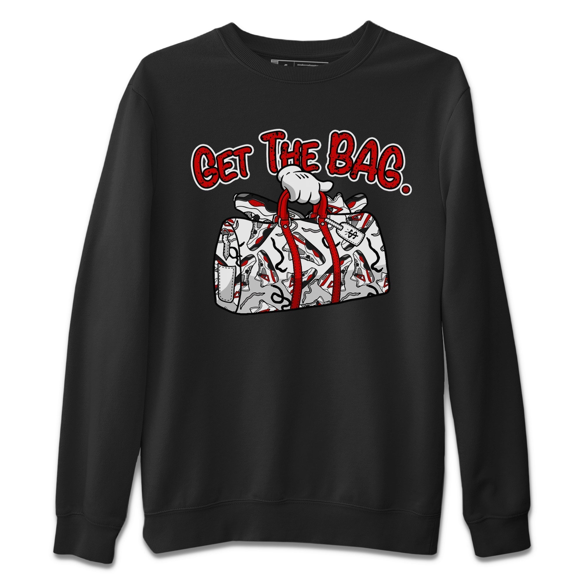 Get The Bag Unisex Tops - Air Jordan 4 Red Cement