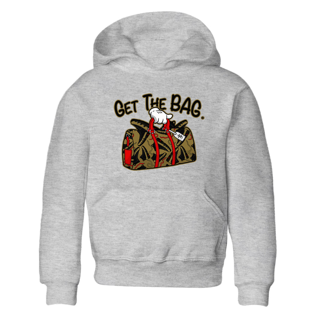 Get The Bag snkmatch Tees Kids - Air Jordan 9 Olive