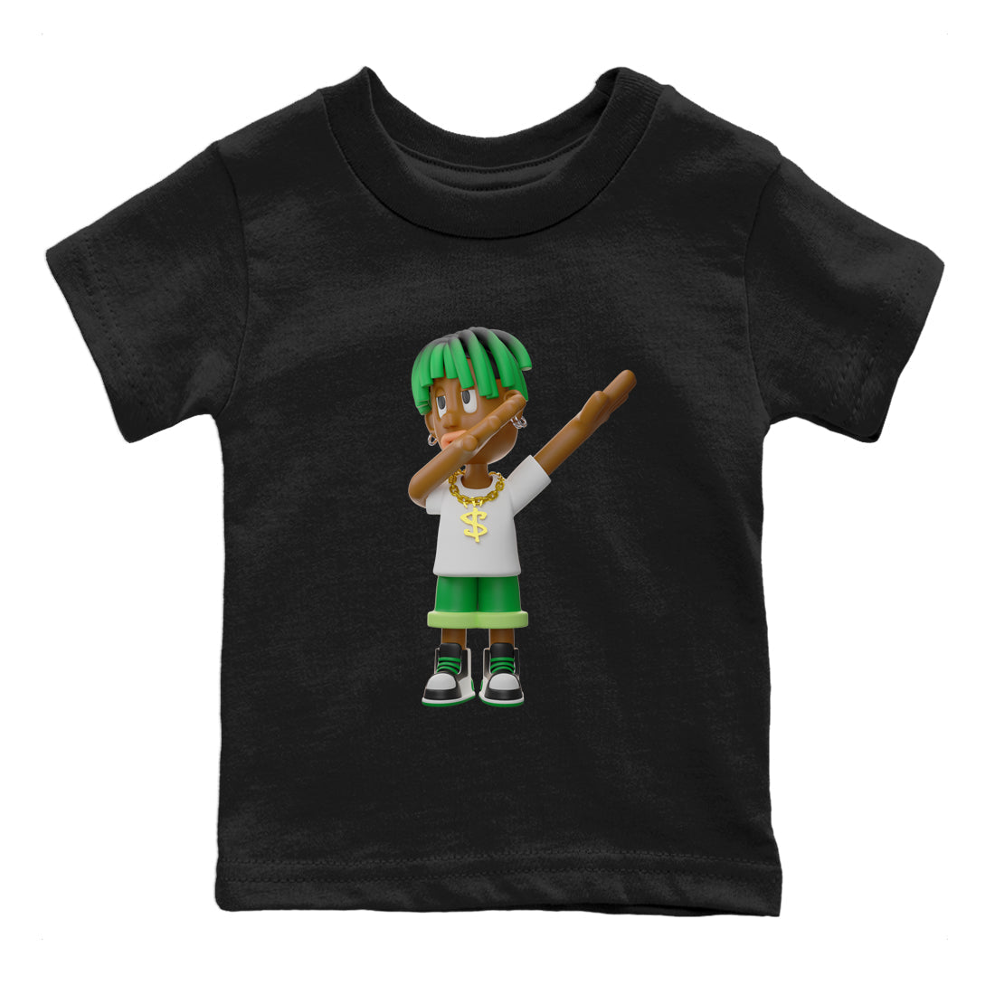 Get'em Boy Kids Tops - Air Jordan 1 Celtics