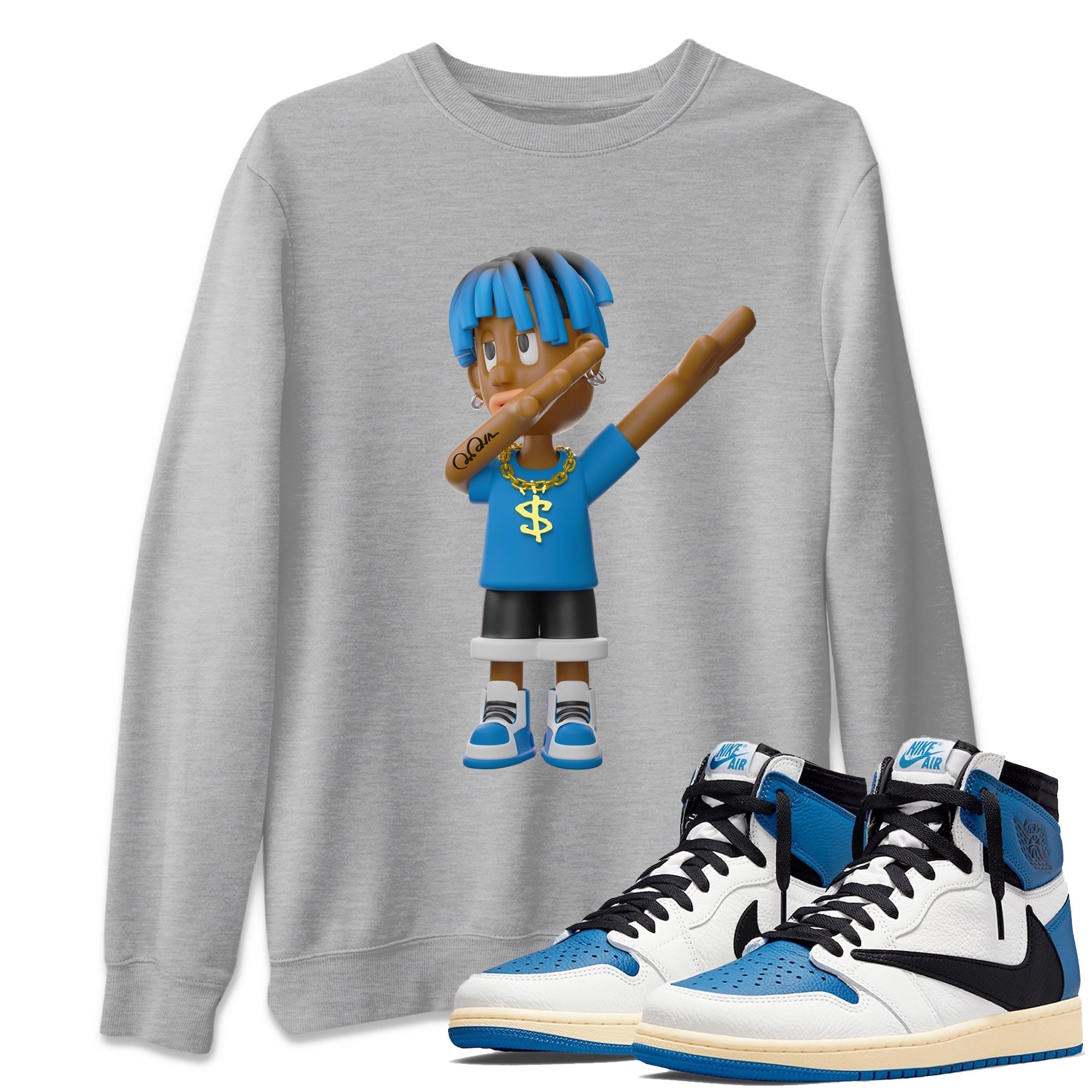 Get'em Boy Unisex Tops - Air Jordan 1 Travis Scott Fragment