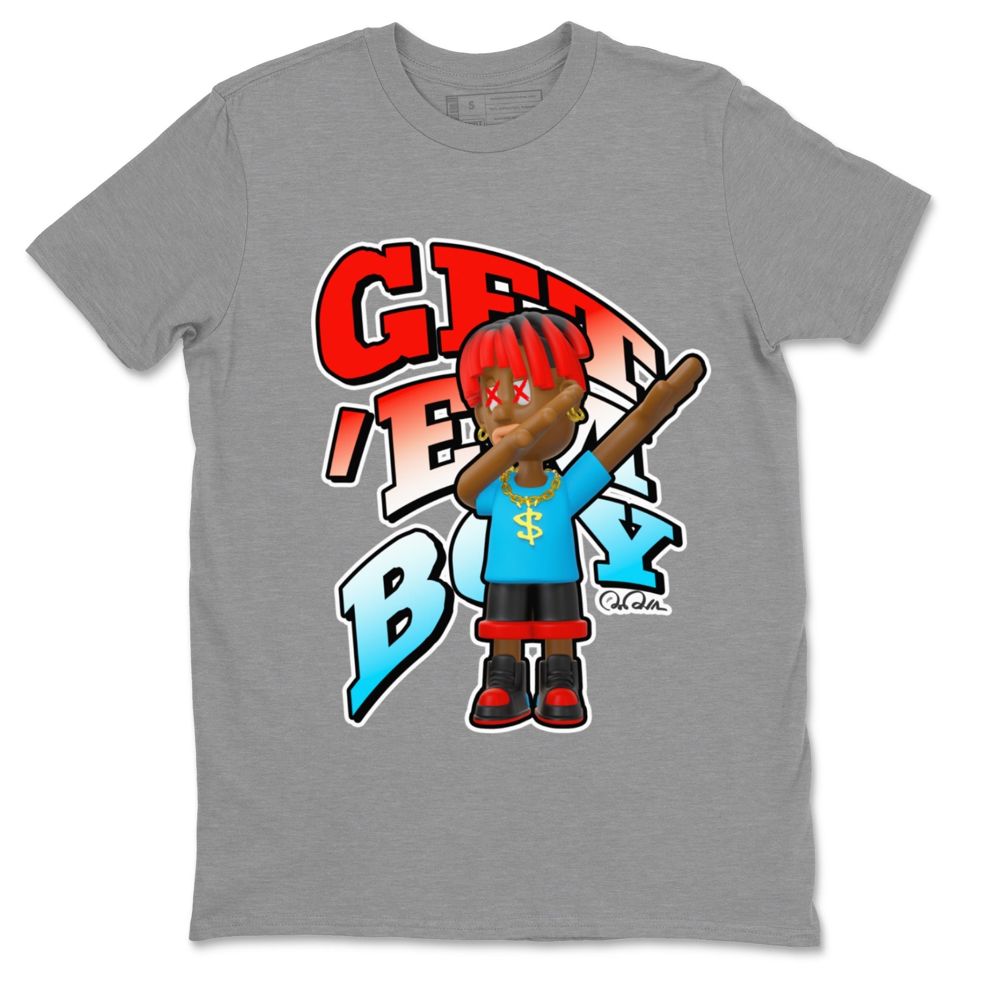 Get'em Boy Unisex Tops - Air Jordan 1 UNC to Chicago
