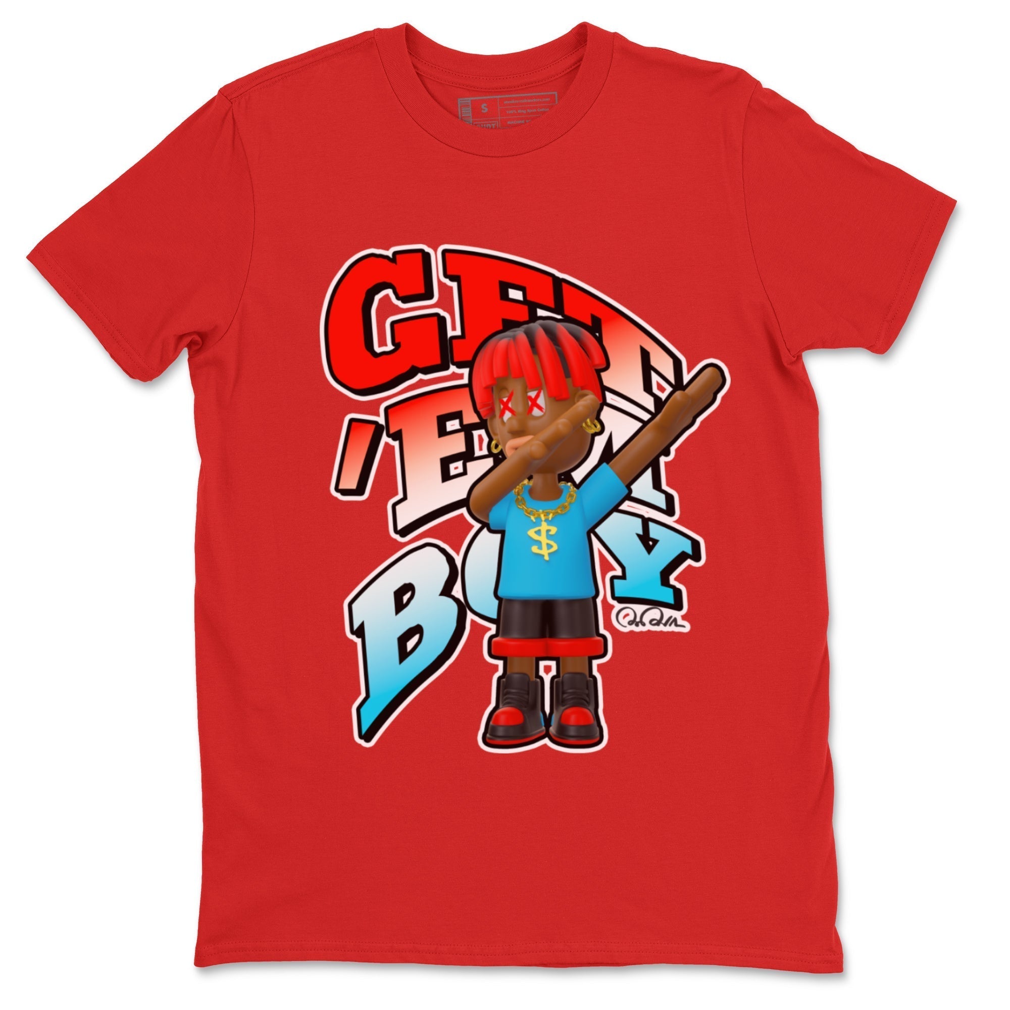 Get'em Boy Unisex Tops - Air Jordan 1 UNC to Chicago