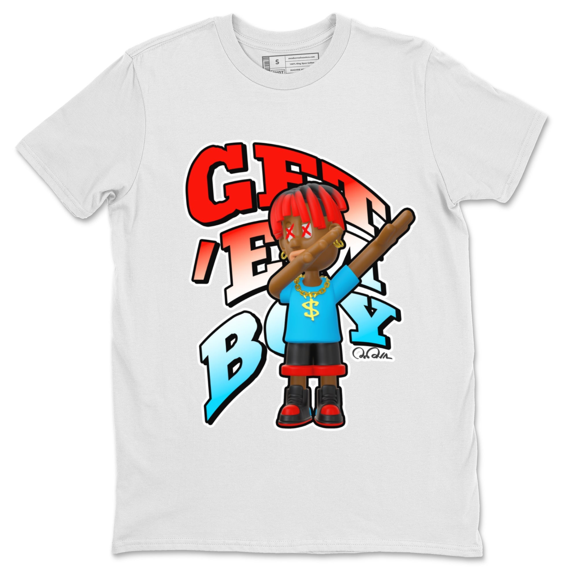 Get'em Boy Unisex Tops - Air Jordan 1 UNC to Chicago