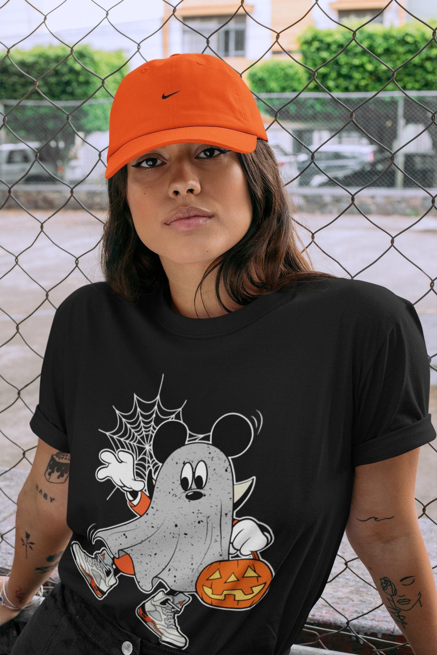 Ghost Mouse Unisex Tops - Air Jordan 5 Shattered Backboard