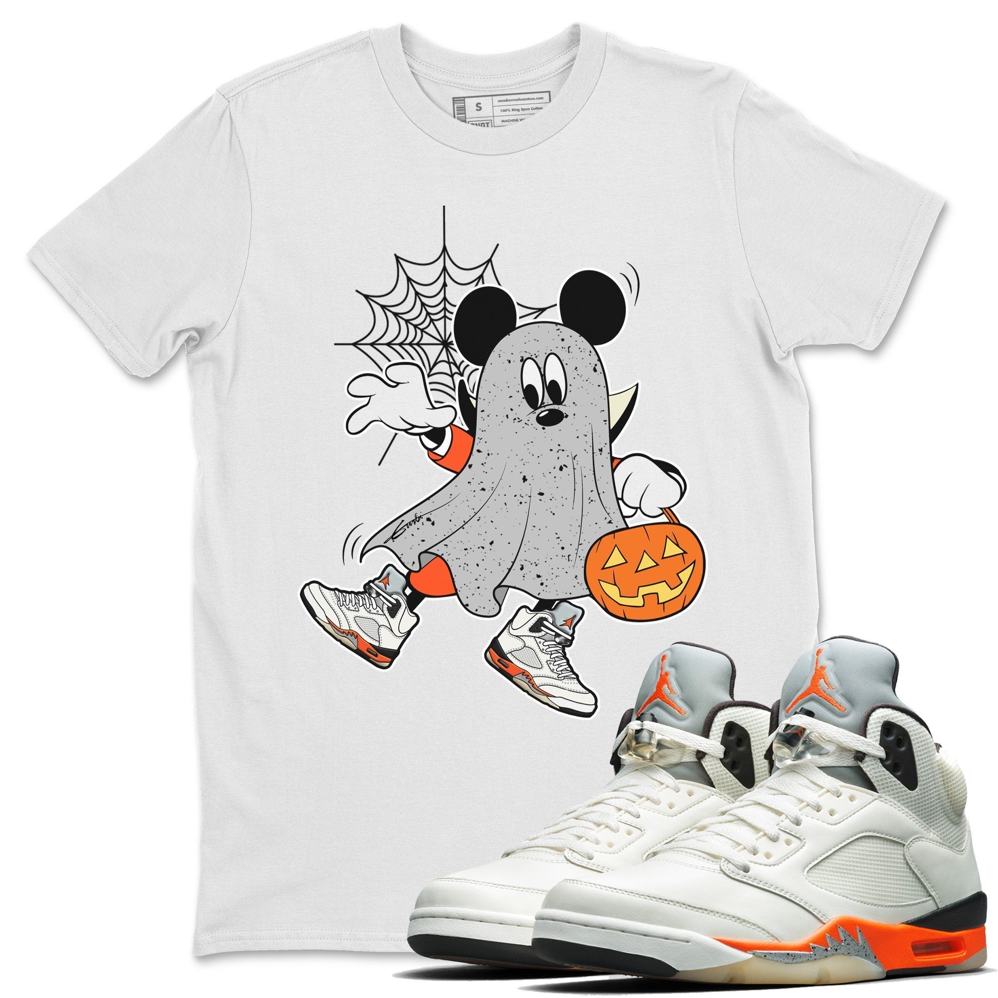 Ghost Mouse Unisex Tops - Air Jordan 5 Shattered Backboard