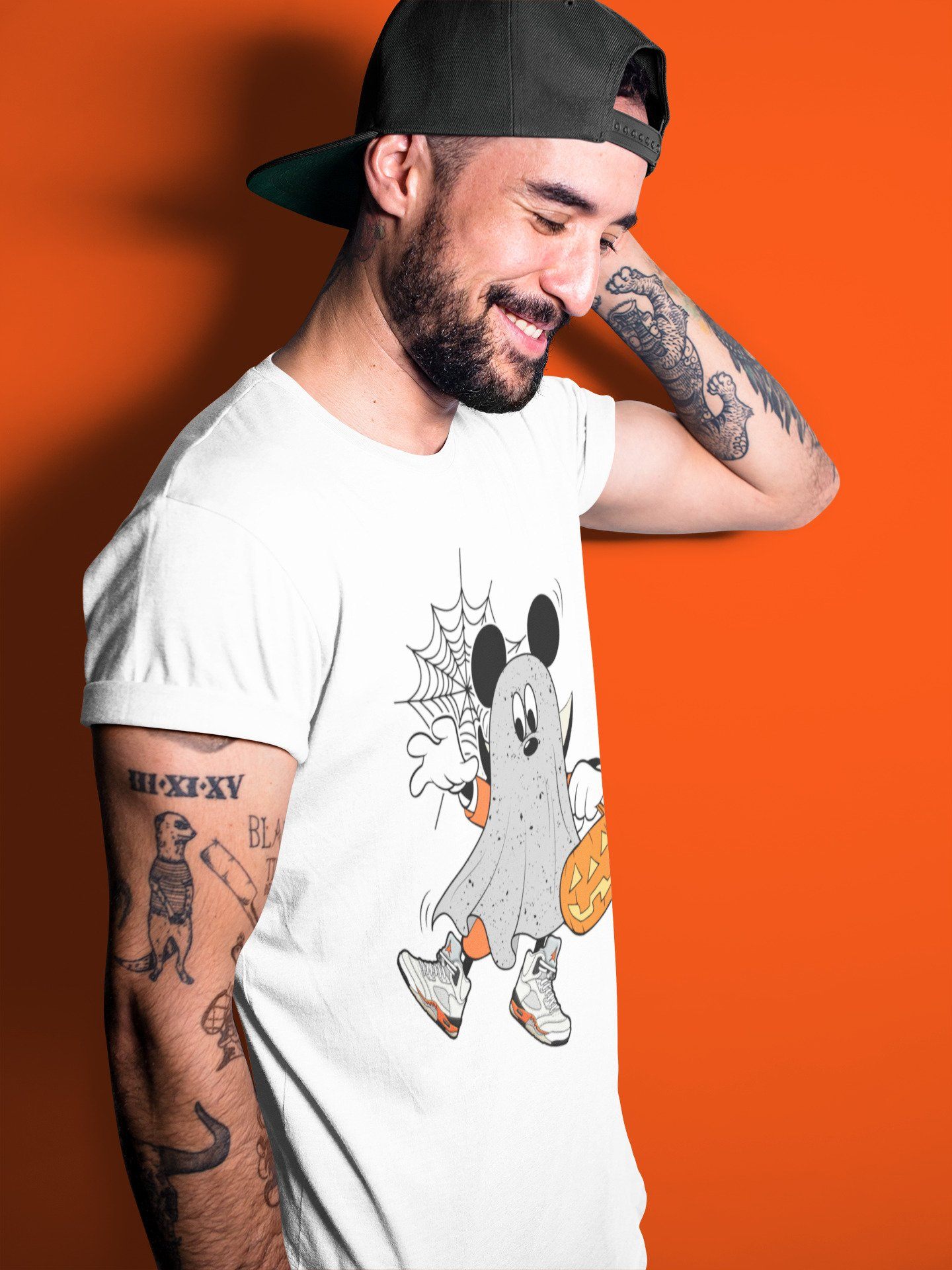 Ghost Mouse Unisex Tops - Air Jordan 5 Shattered Backboard