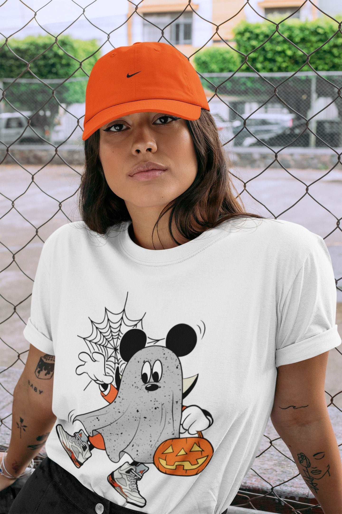 Ghost Mouse Unisex Tops - Air Jordan 5 Shattered Backboard