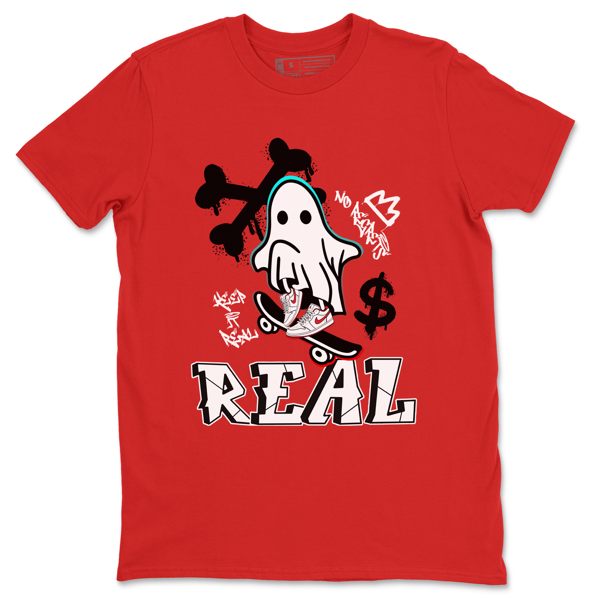 Ghost Skater snkmatch Tee - Air Jordan 1 University Red