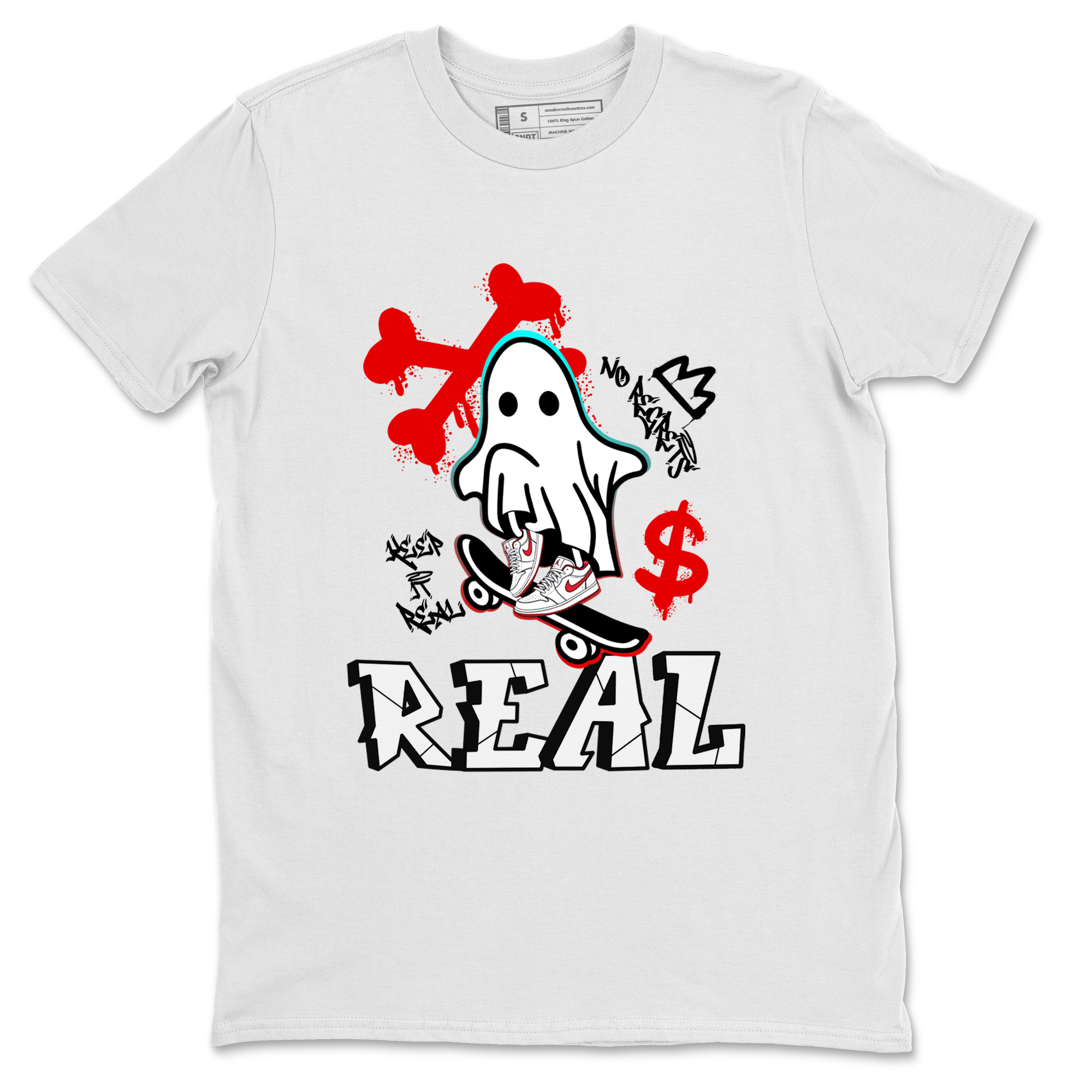 Ghost Skater snkmatch Tee - Air Jordan 1 University Red